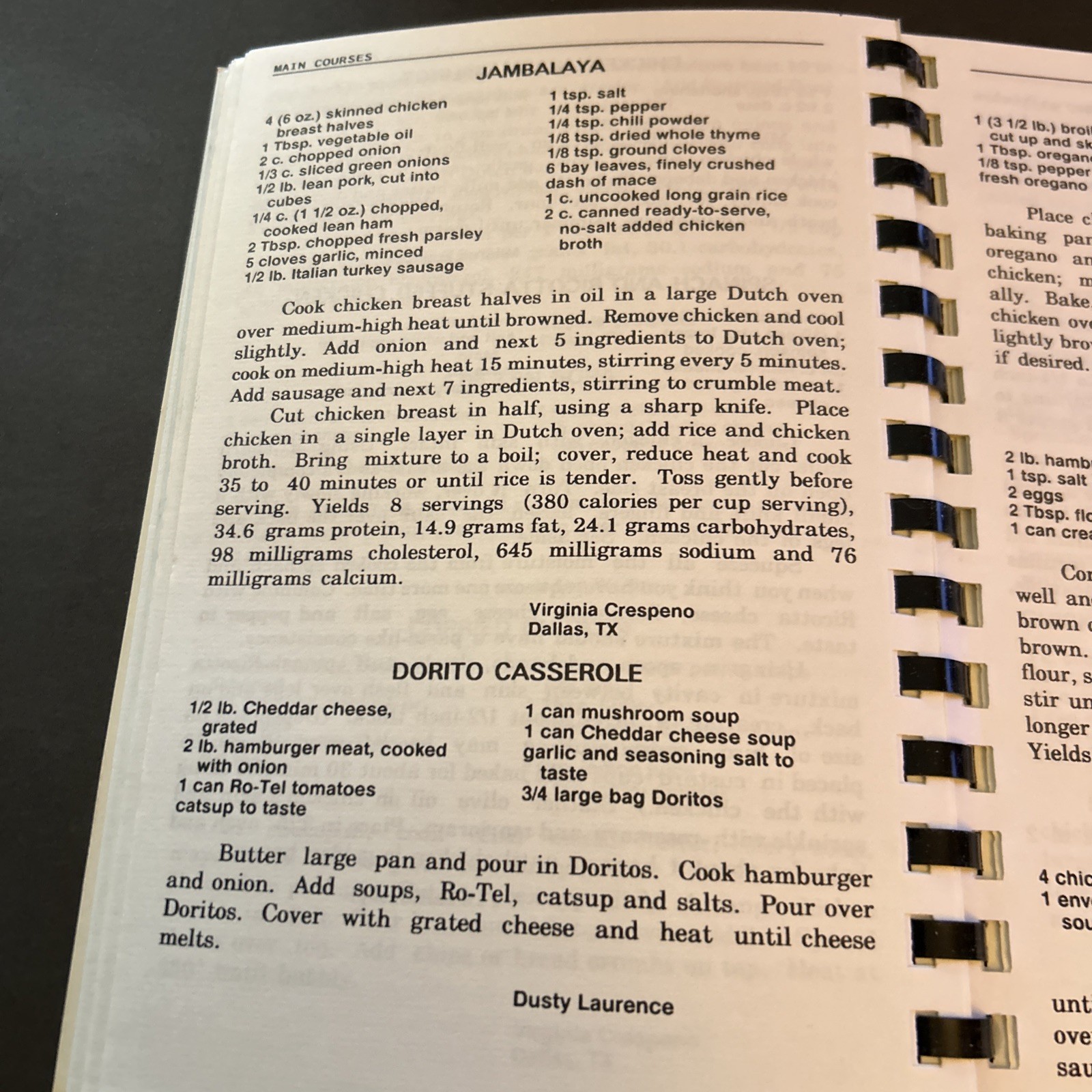 Our Favorite Recipes Ennis, Texas Cookbook 146 Pages ~ Vintage ~ 1978