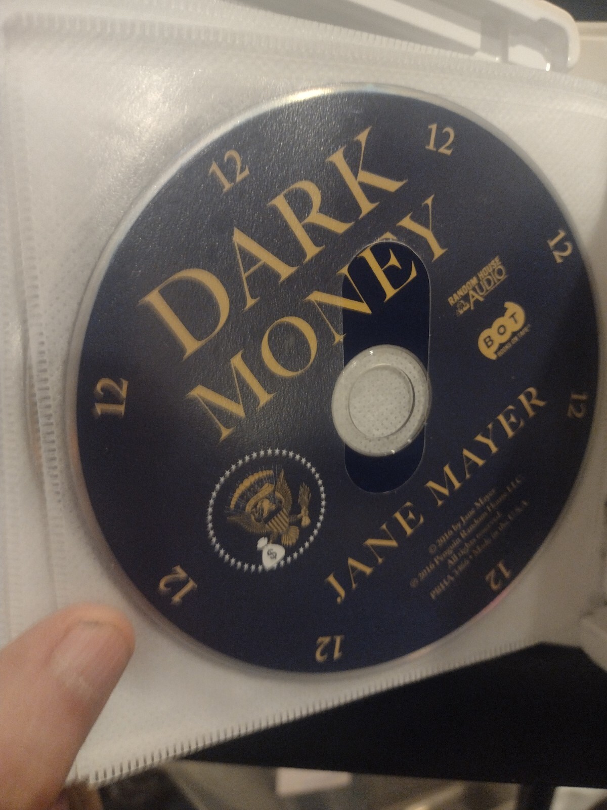 Dark Money The Hidden History of the Billionaires Jane Mayer Book On 14 CD’s VG