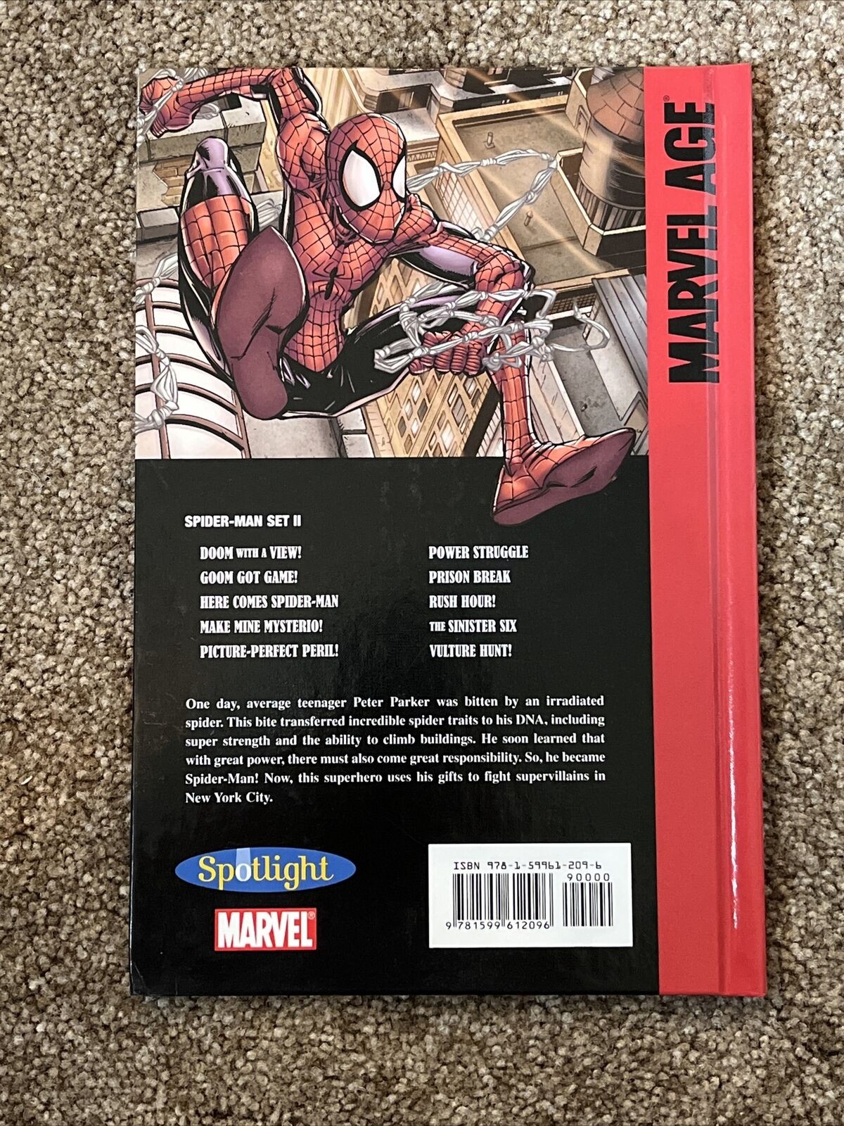Marvel Age Spider-Man Goom Got Game! Library Binding Stan, Parker, Jeff Lee