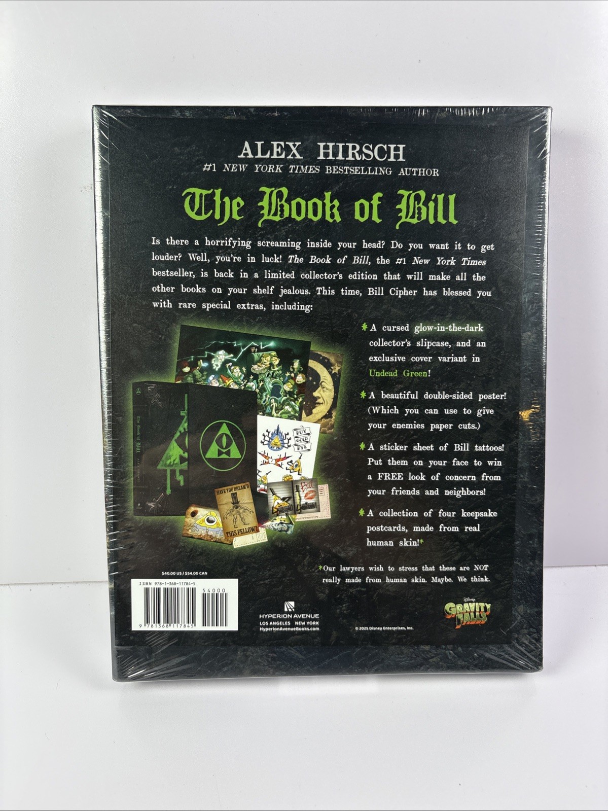 The Book of Bill Gravity Falls Alex Hirsch B&N Exclusive – New