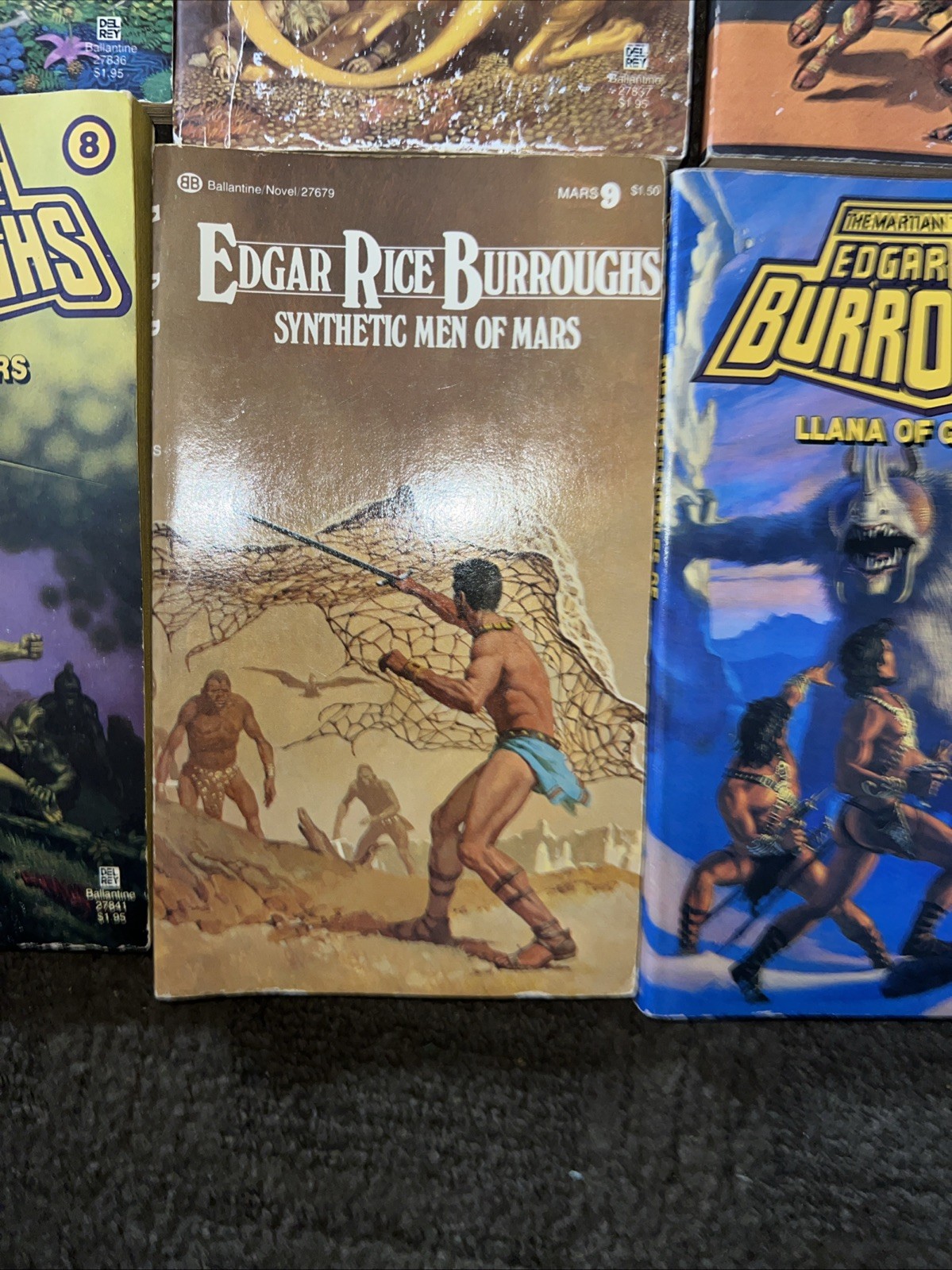 The Martian Tales of Edgar Rice Burroughs Lot of 10 Vols. 2 3 4 5 6 7 8 9 10 11