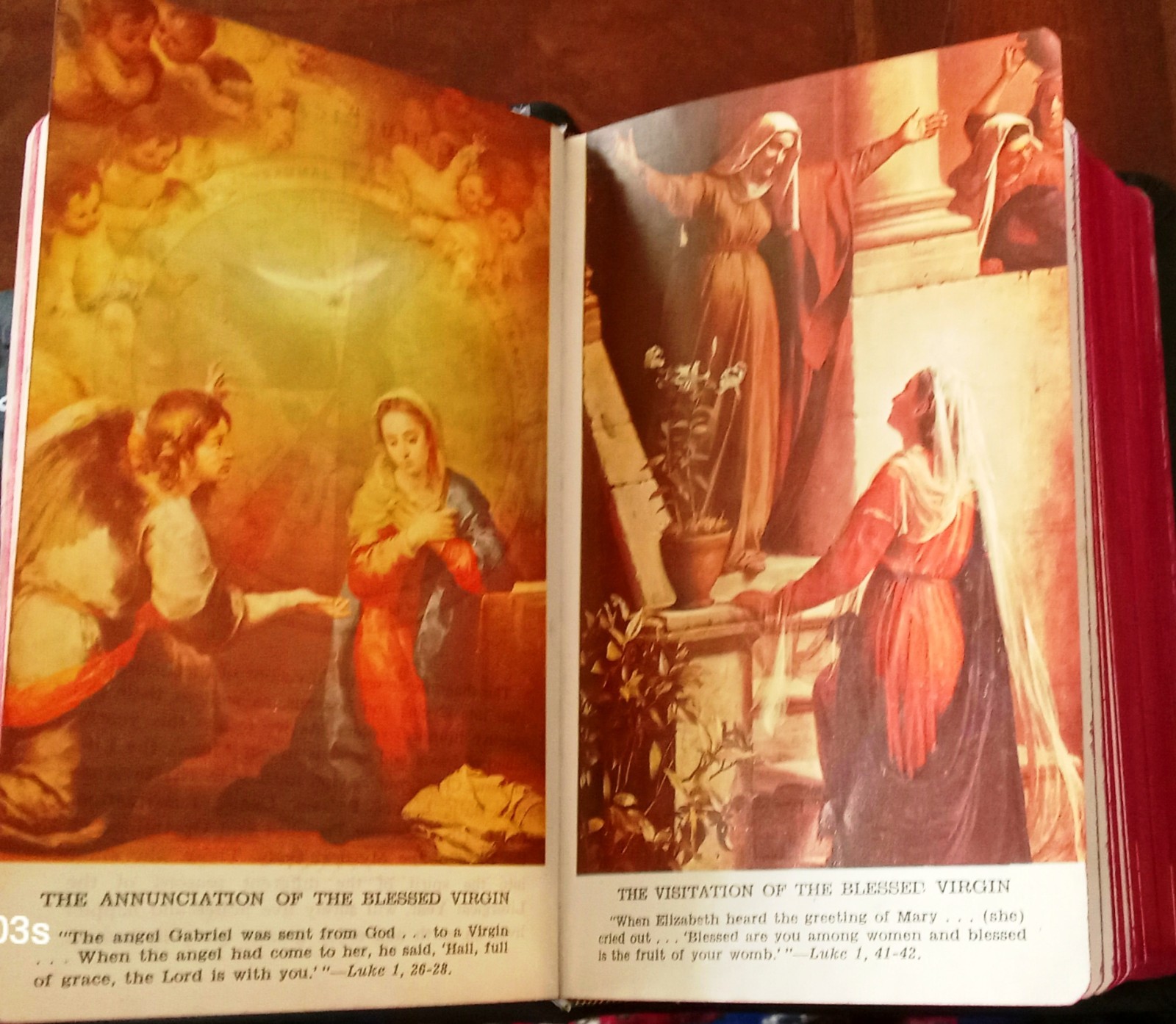 ANTIQUE CATHOLIC LATIN ENGLISH MISSAL; FINE BINDING; TLM BRIGHT GILT; CA.. 1961