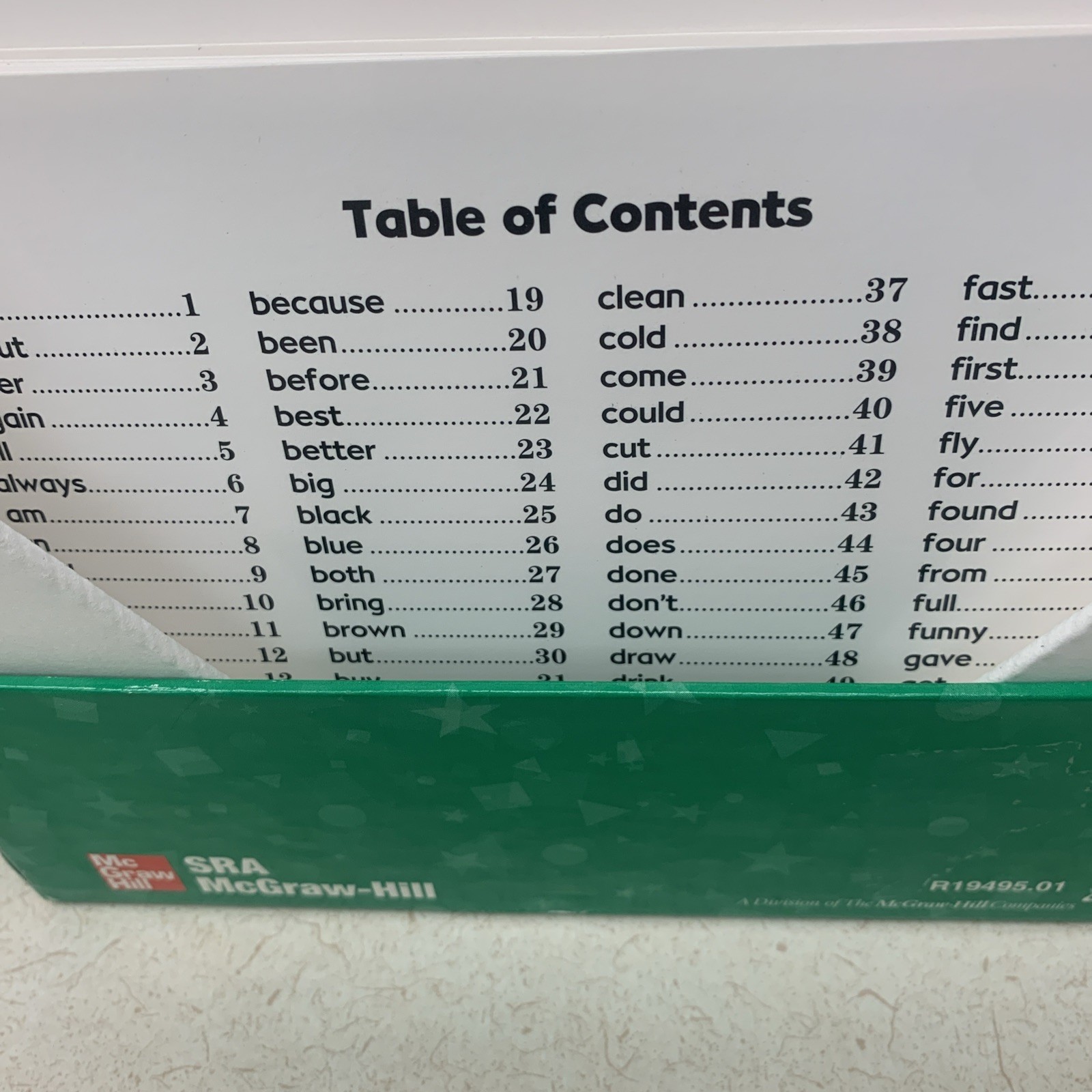 Open Court Reading High Frequency Words Flash Cards Educational Homeschool ESL