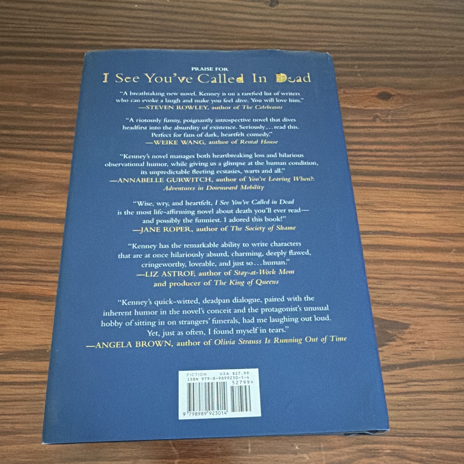 John Kenney I See You’ve Called in Dead 2025 Hardcover Dust Jacket
