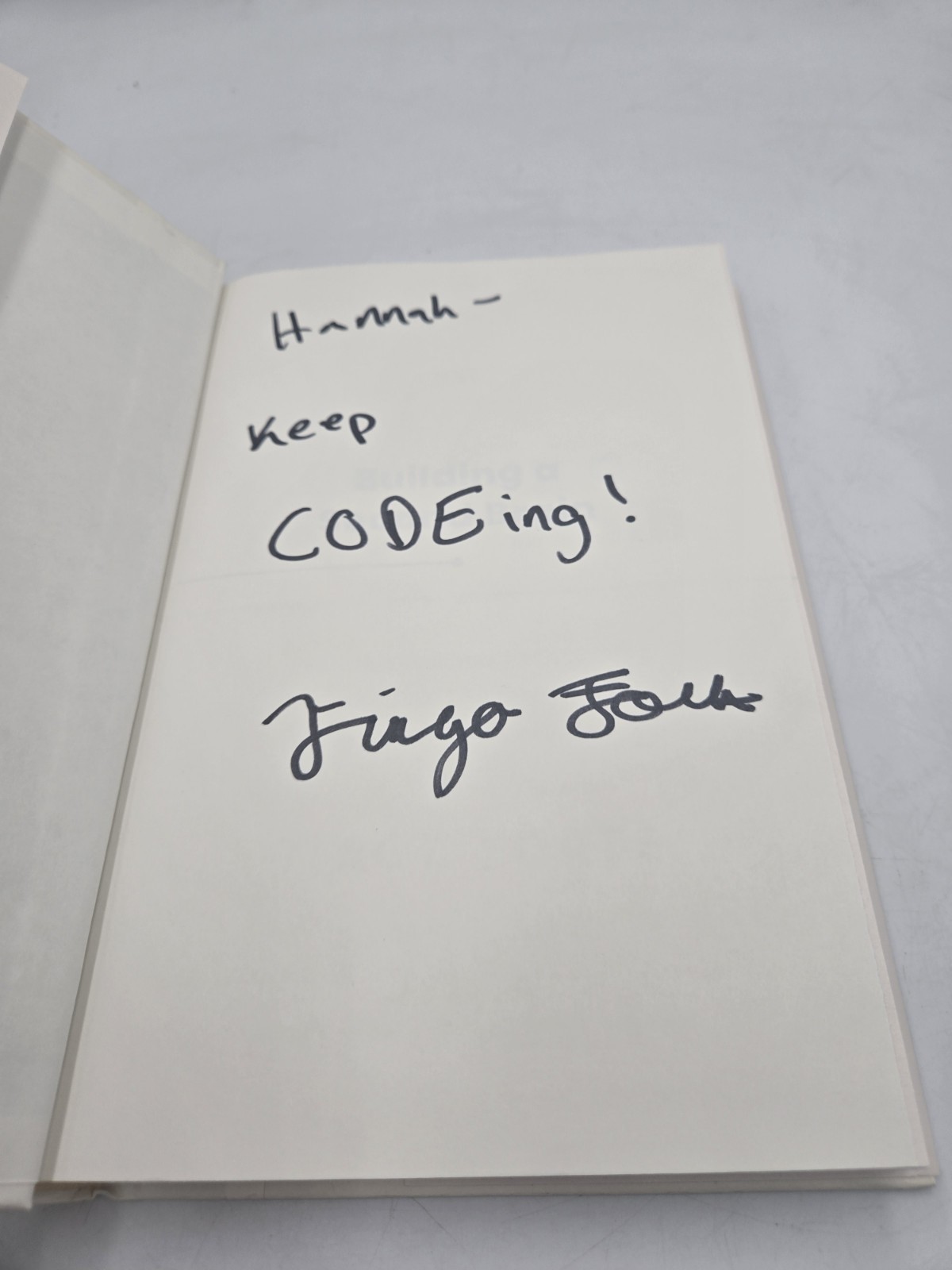 Signed. Building a Second Brain: A Proven Method to Organize Your Digital Life