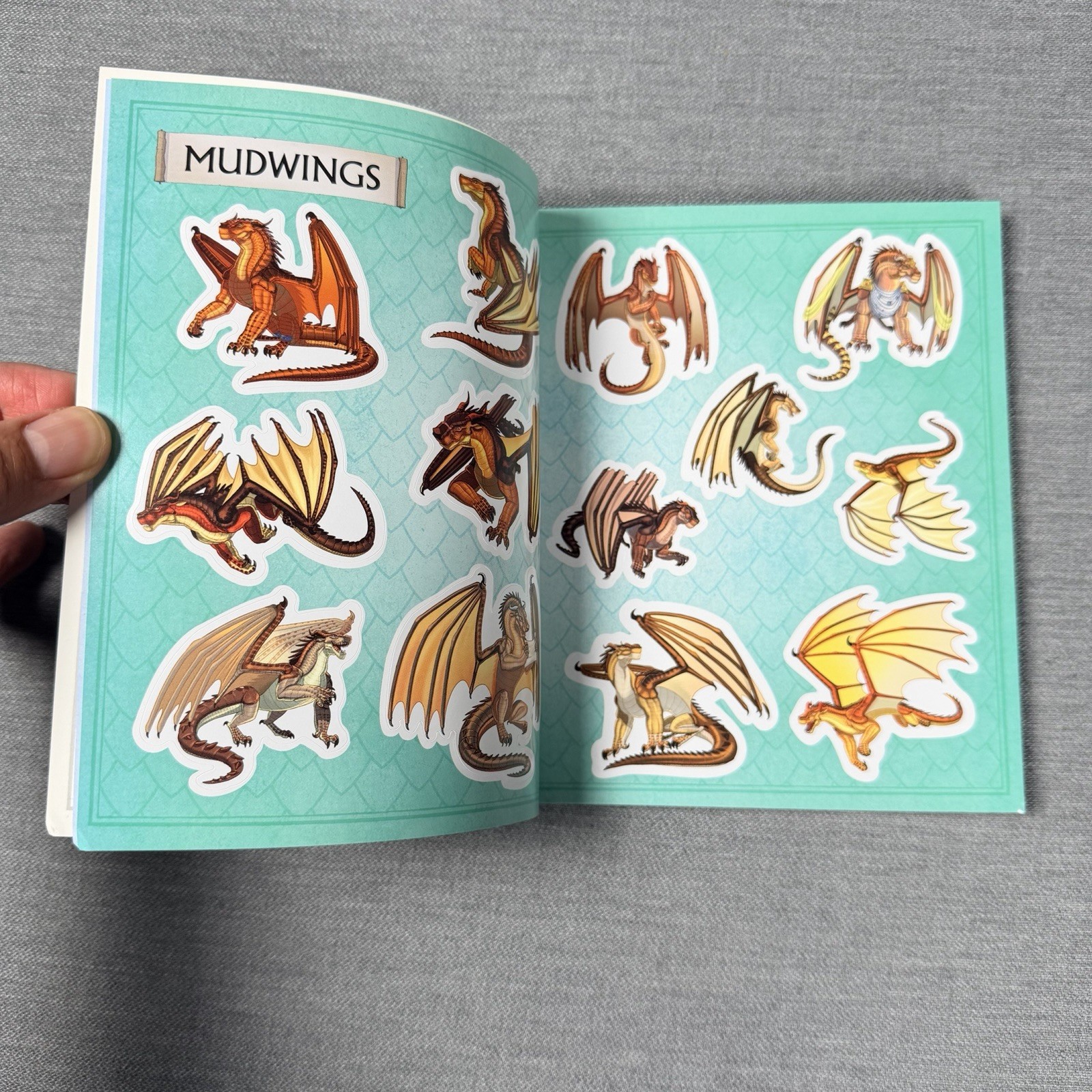 Wings of Fire The Official Stickerpedia Includes Over 150 Stickers For Ages 7+