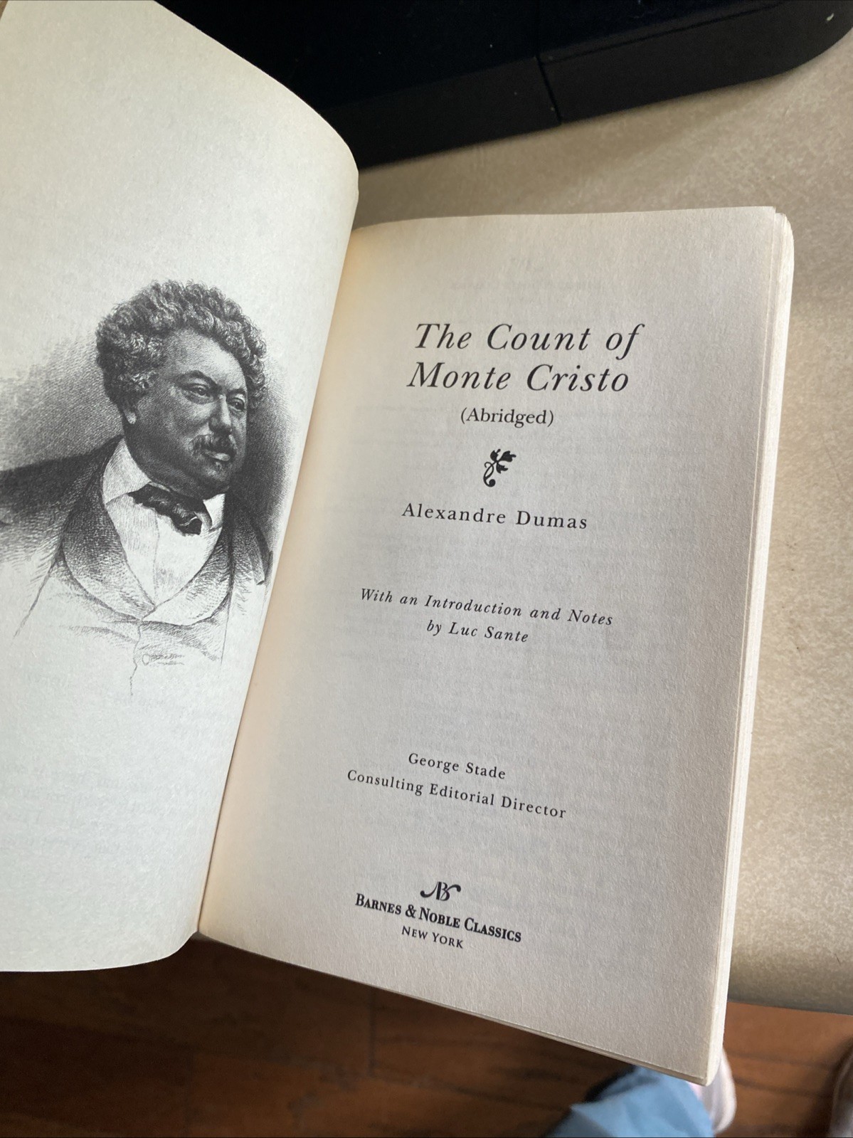 The Count of Monte Cristo -ABRIDGED- By Alexandre Dumas, Paperback, 2004