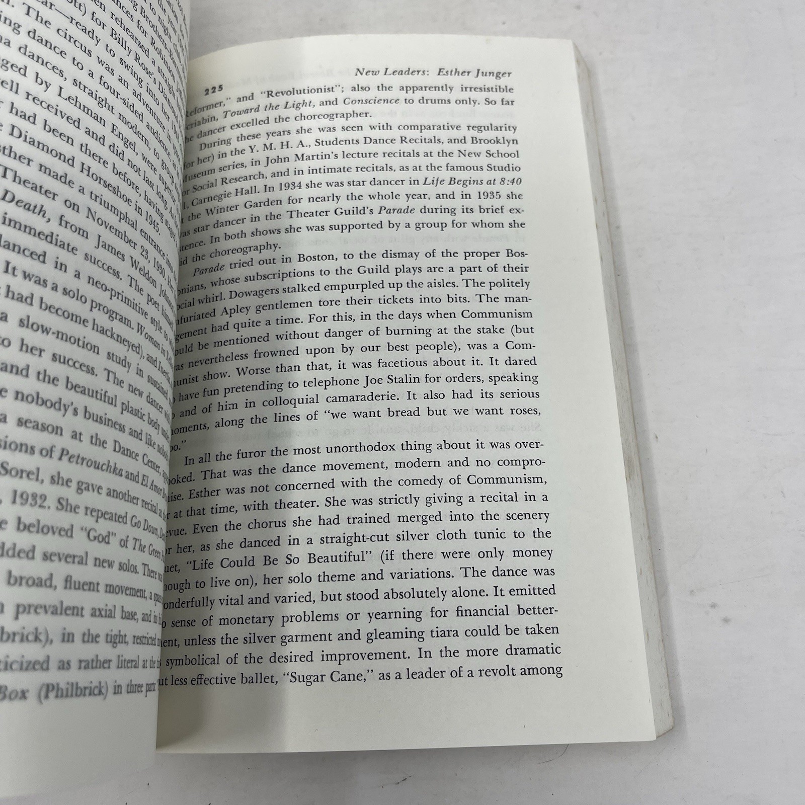 Borzoi Book of Modern Dance Margaret Lloyd 1974 PB 2nd Printing