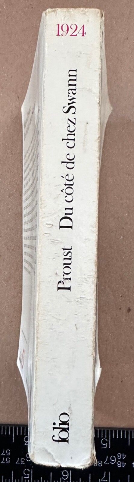 PROUST: Du côté de chez Swann (Temps Perdu #1) (Folio #1924) (Gallimard, 1989)