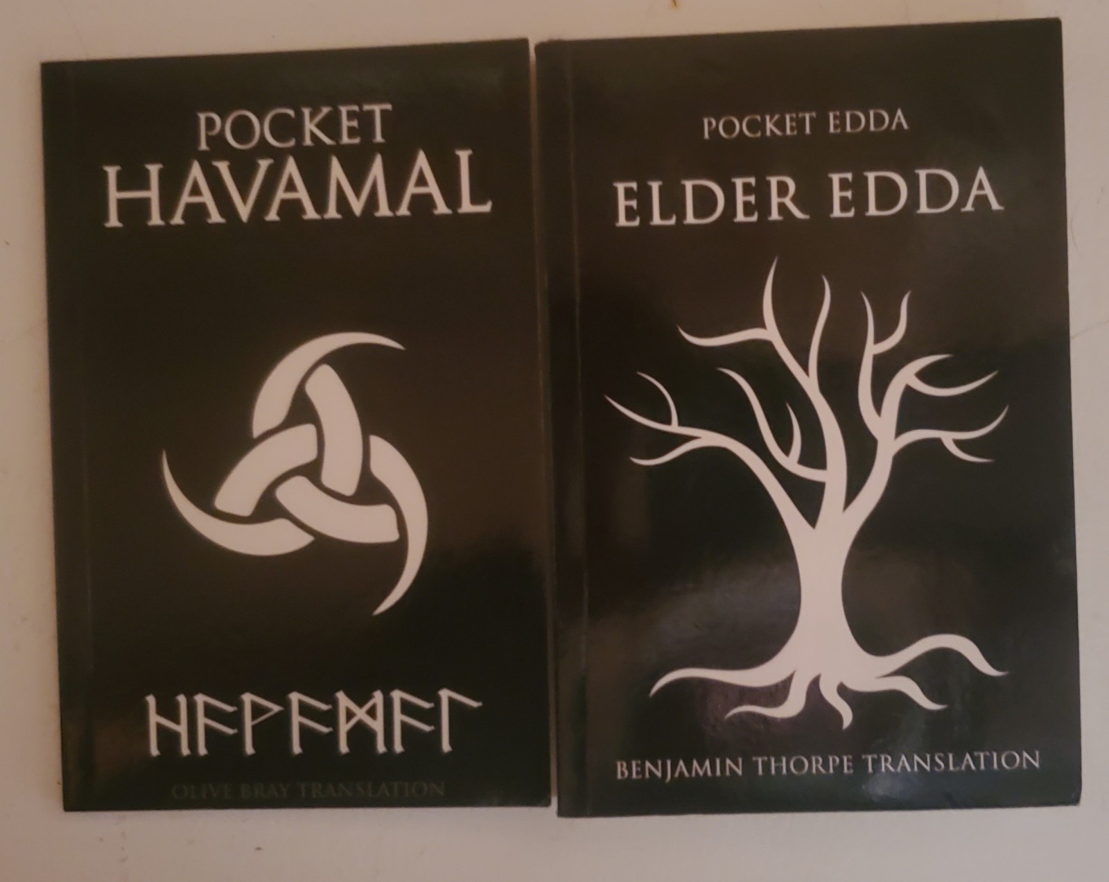 Pocket Prose Edda and Havamal Paperback Book Heathery Pagan Religion European