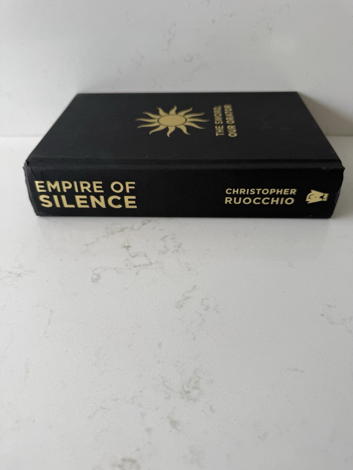 Empire of Silence – Christopher Ruocchio – Deluxe Hardcover w/ Dust Jacket -GOOD