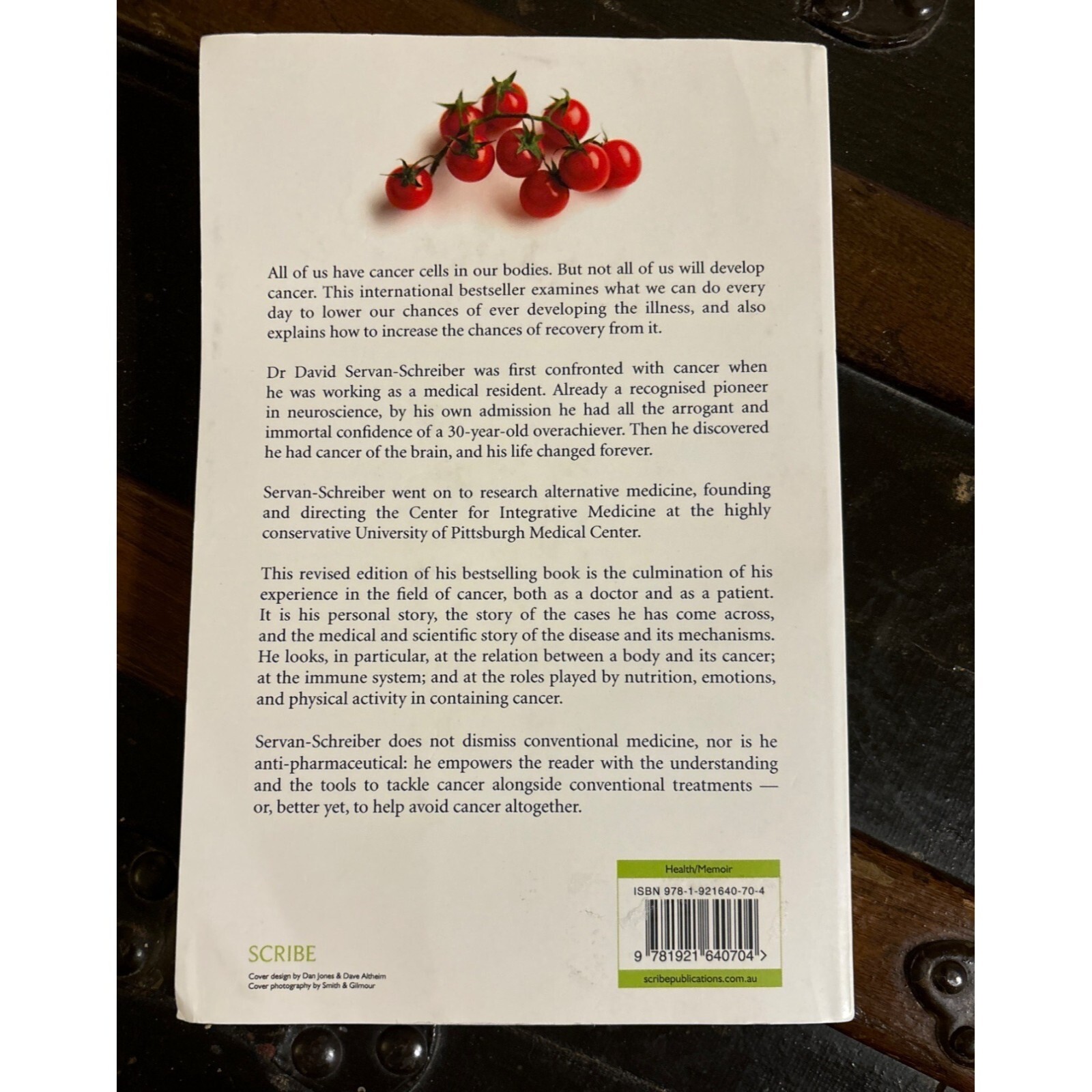 Anticancer: A New Way Of Life By Dr. David Servan-Schreiber