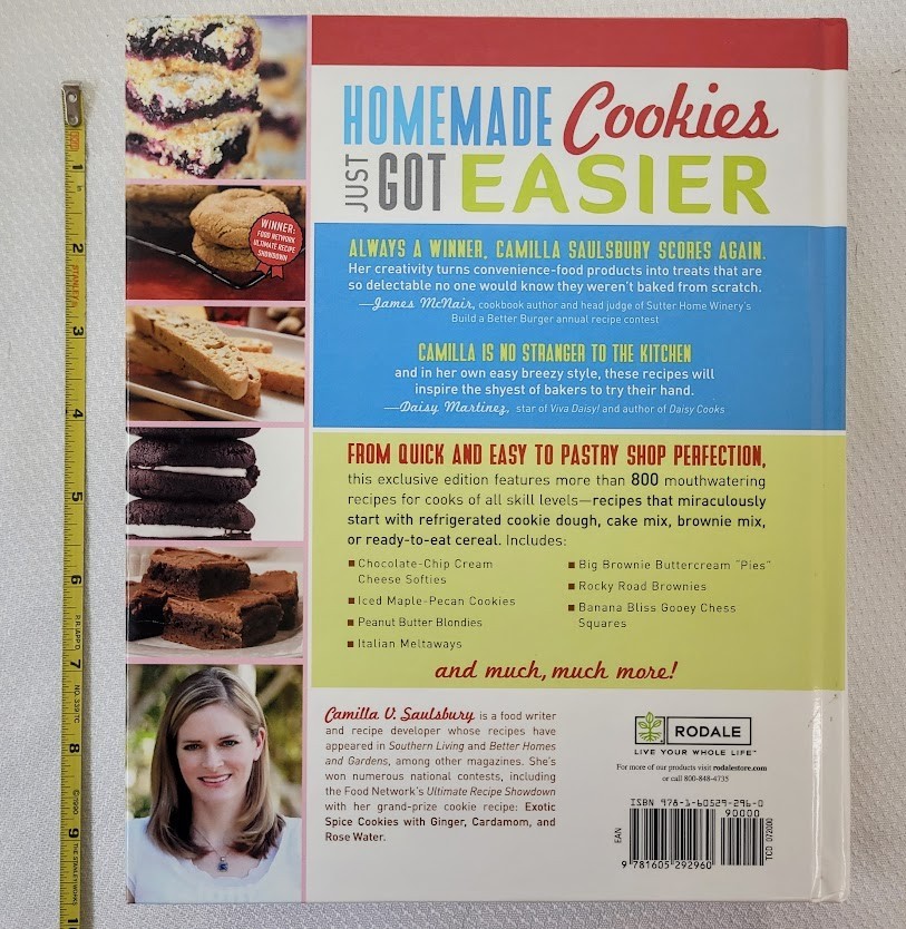 The Ultimate Shortcut Cookie Book 800+ Recipes Hardcover Cookbook 2010 LARGE