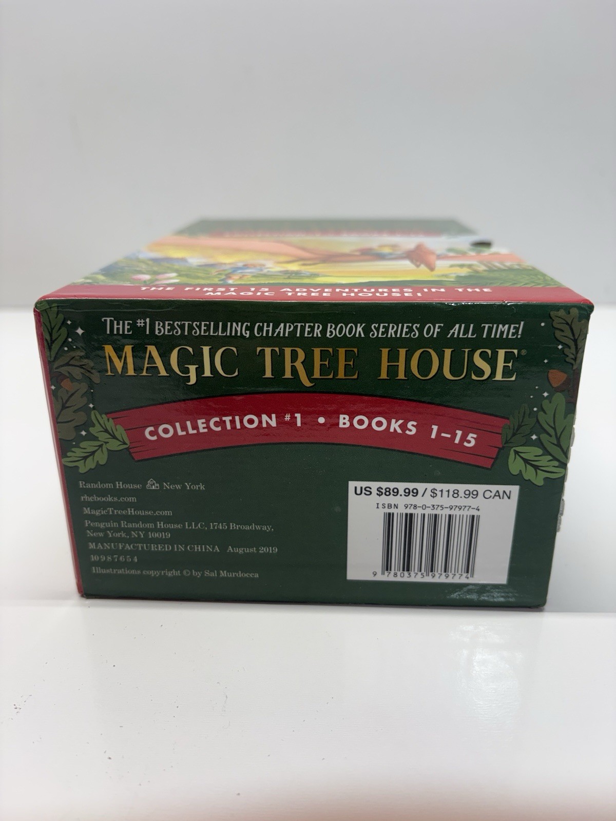 Magic Tree House Books 1-15 Boxed Set Paperback Mary Pope Osborne