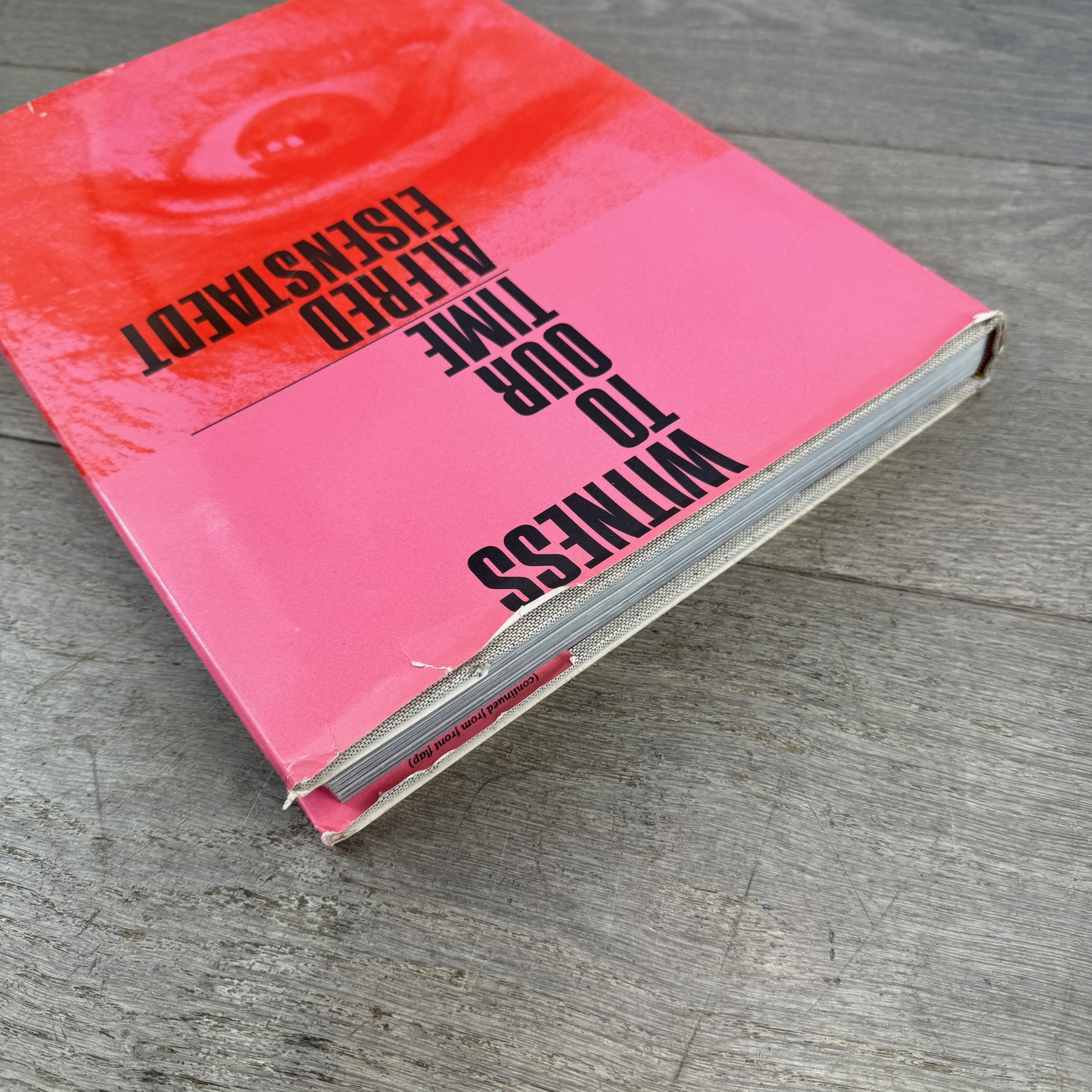 Witness to Our Time by Alfred Eisenstaedt 1966 HC w/ DJ Viking Press Photo Book