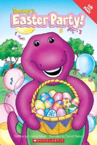 Barney’s Easter Party – Board book By Scholastic Inc. – GOOD