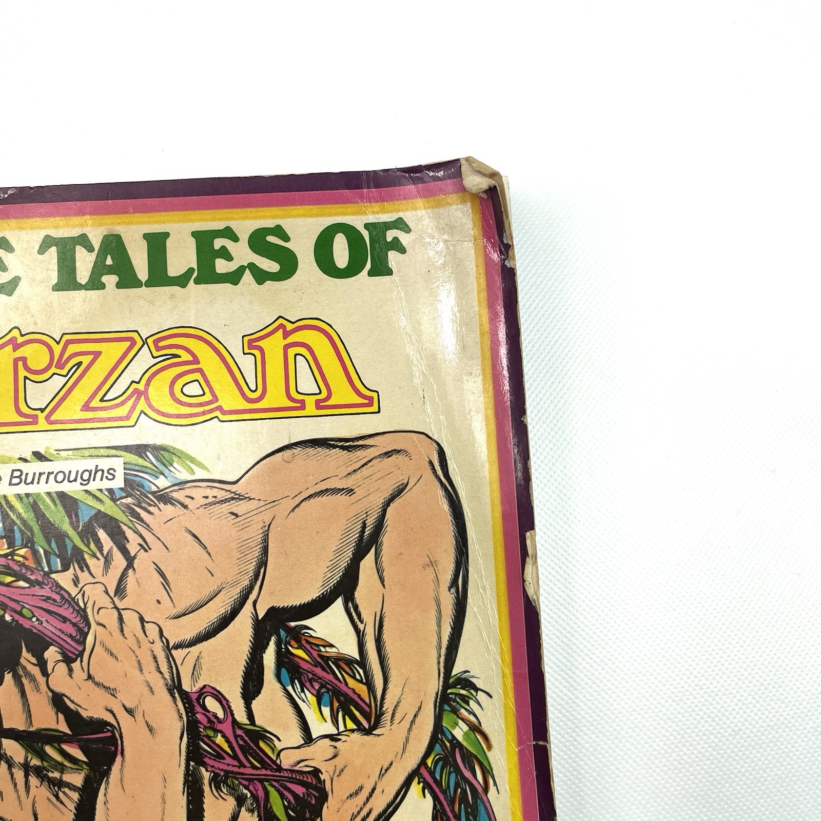 Jungle Tales of Tarzan Edgar Rice Burroughs Burne Hogarth Illustrated Book 1976