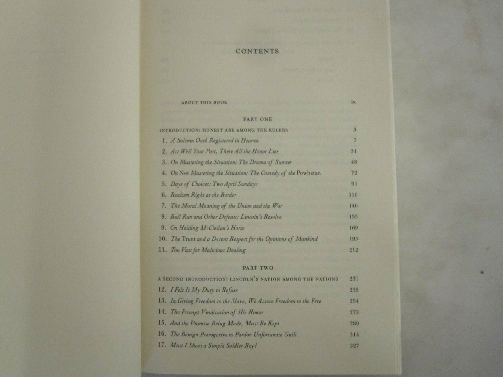 President Lincoln: The Duty of a Statesman by William Lee Miller (2008, HC)
