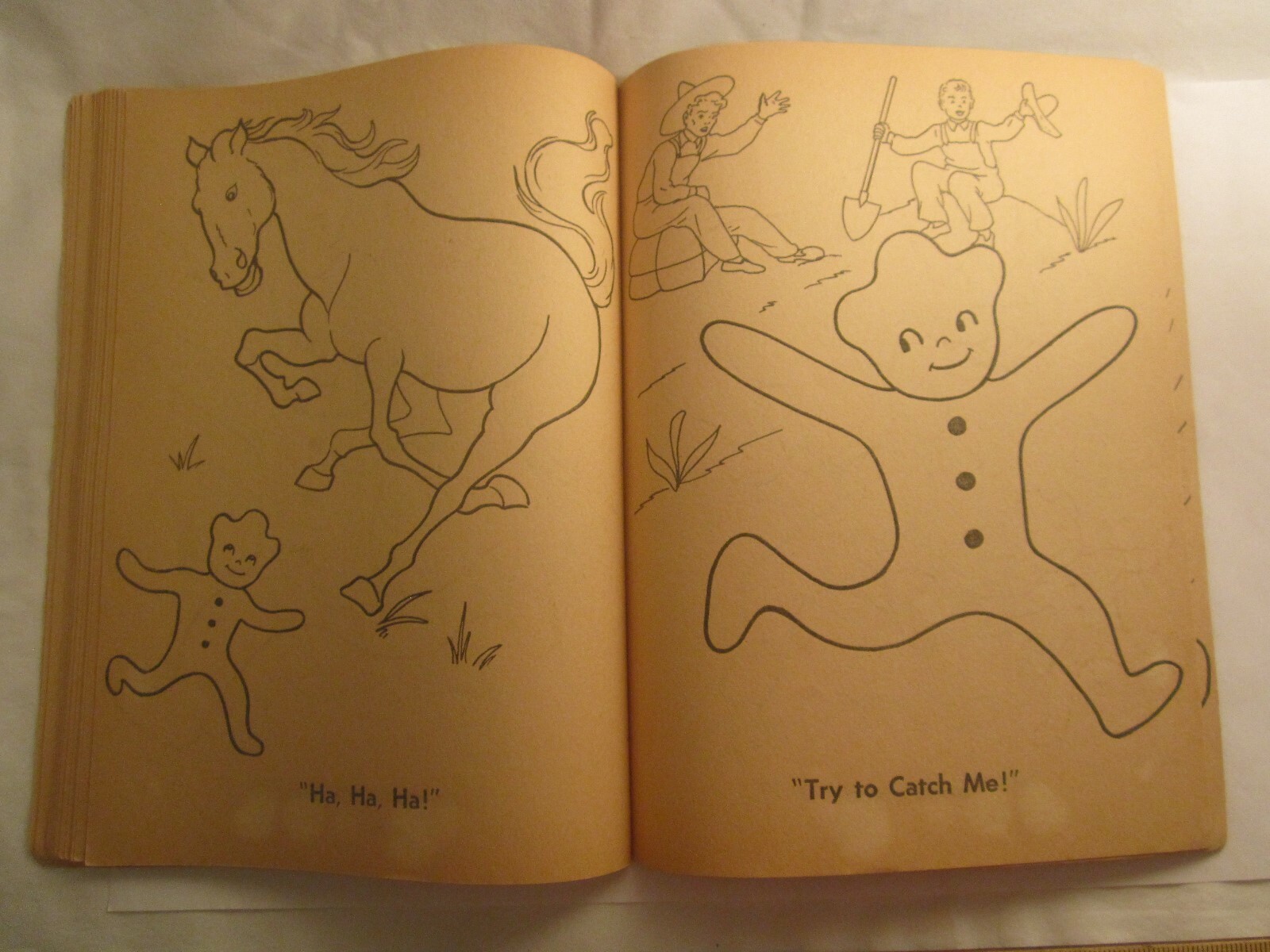 Paperback STORYTIME Coloring Book 1956 About 35 pages [Z102d]