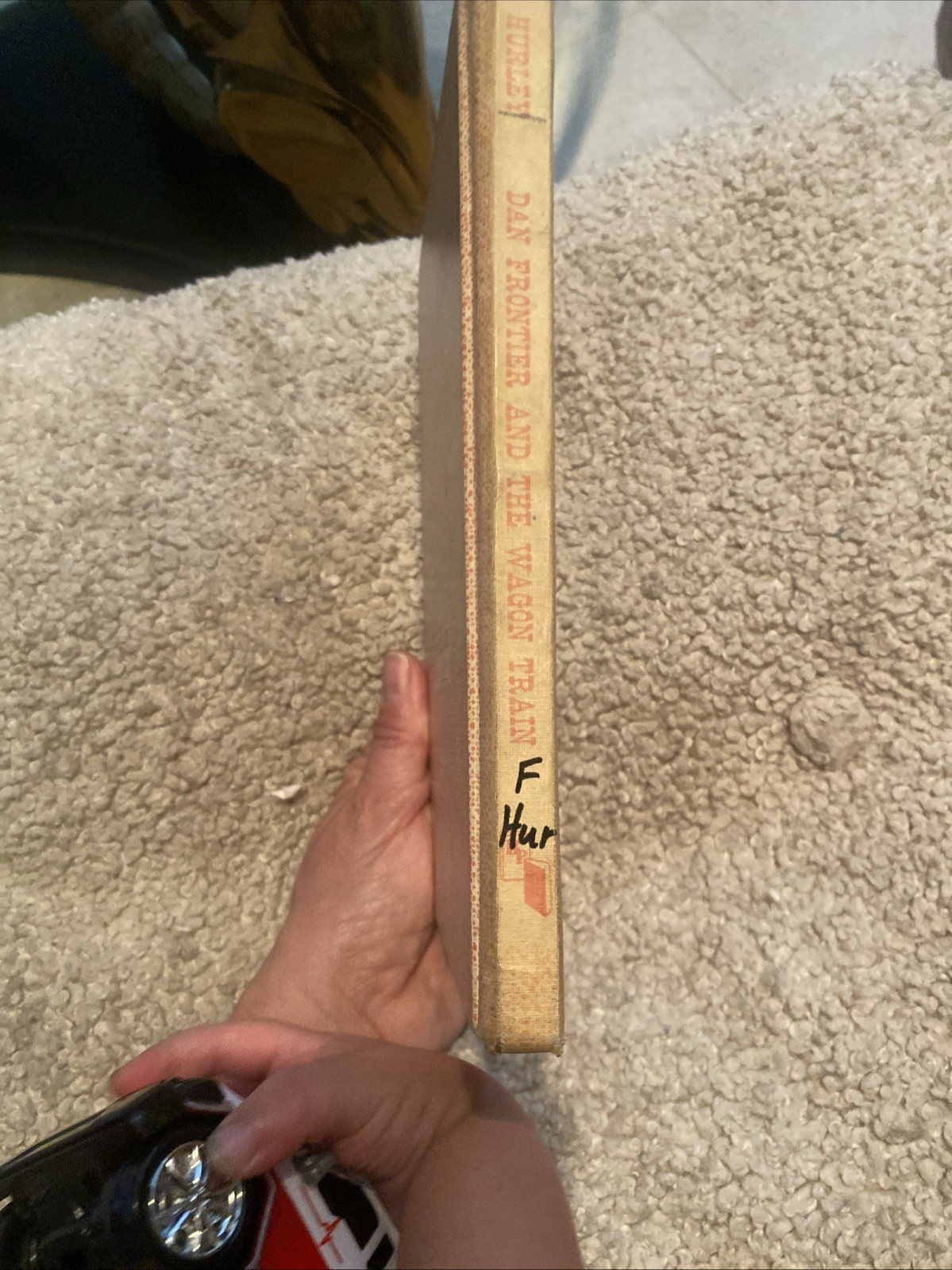 Dan Frontier and the Wagon Train William Hurley 1965 Illustrated Western Benefic