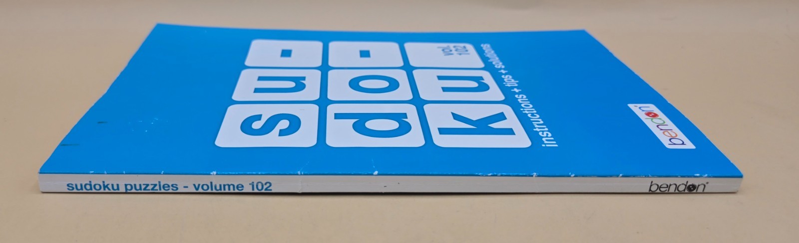 2011 Sudoku vol. 102 Bendon Publishing Paperback Puzzles Book, NEW