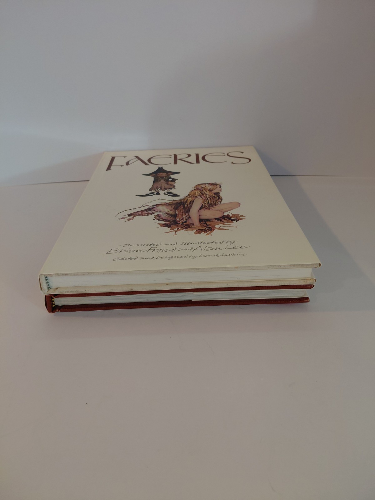 FAERIES Brian Froud Hardcover 1978 & 1979 Gnomes Huygen Illustrated Book Lot