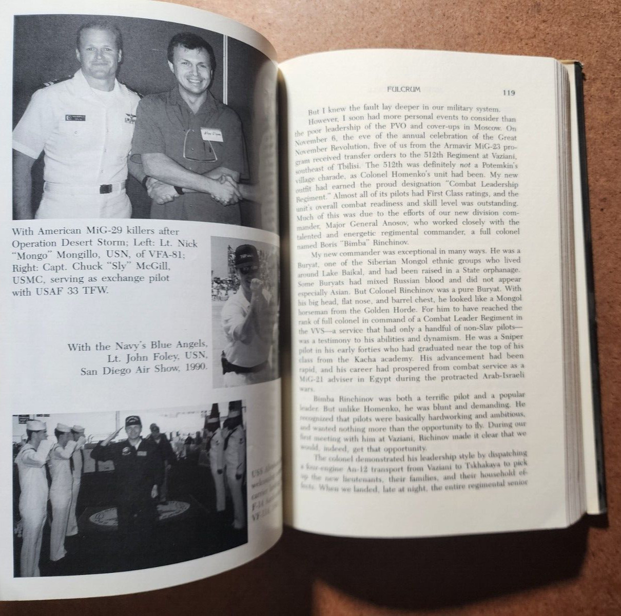FULCRUM Top Gun Pilots Escape from Soviet Emp. Alexander Zuyev SIGNED 1st Print