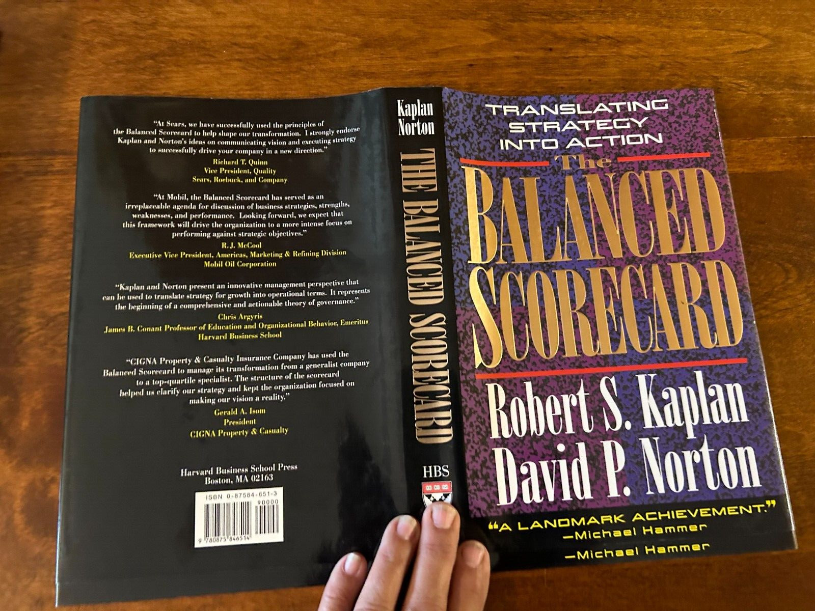 The Balanced Scorecard by Robert S. Kaplan and David P. Norton (HC 1996)