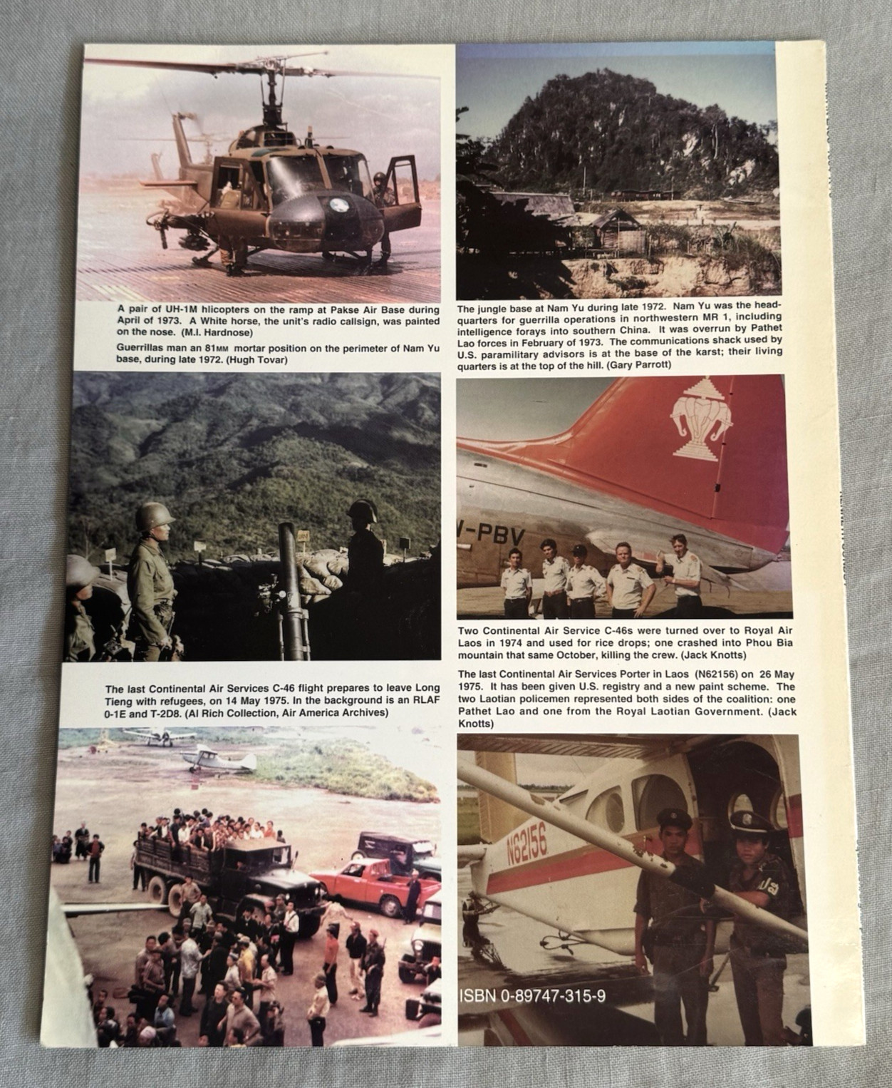 War In Laos 1954-1975 Kenneth Conboy Vietnam Studies Group 1994 War Photos 6063