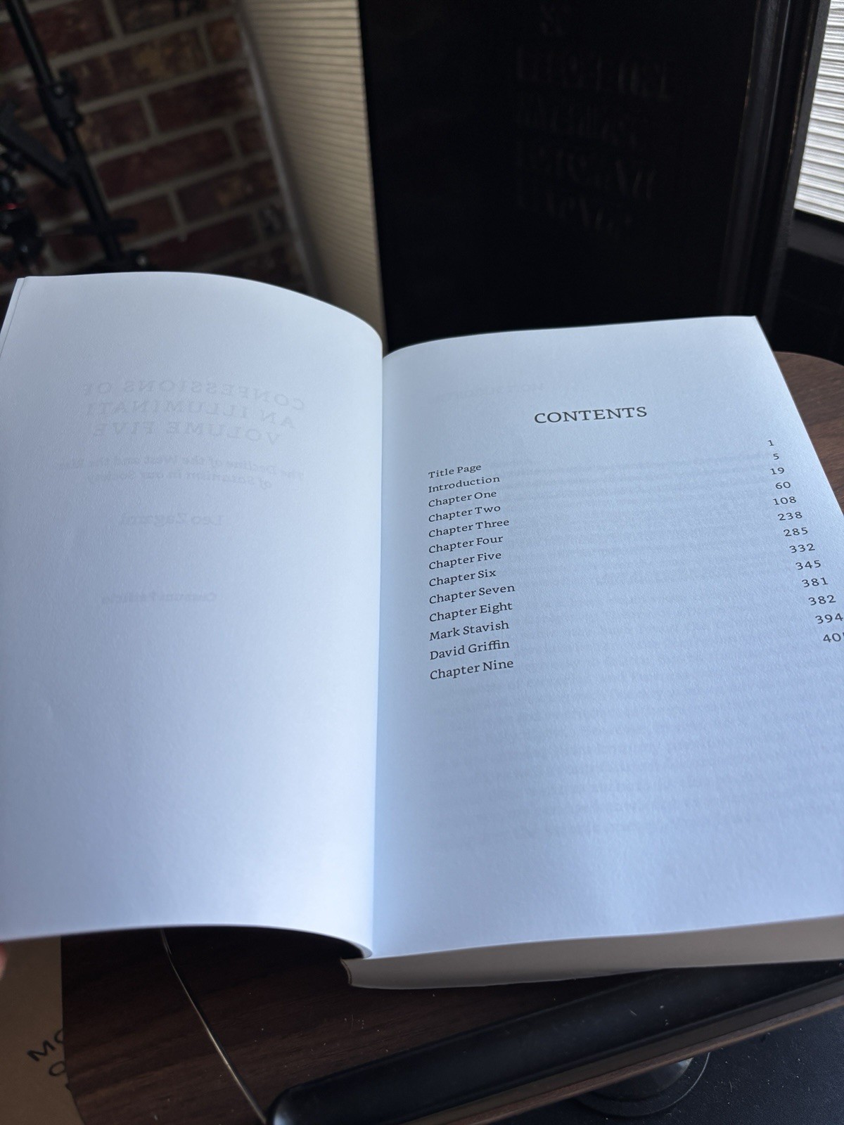 Confessions of An Illuminati Volume 5 Paperback New Edition
