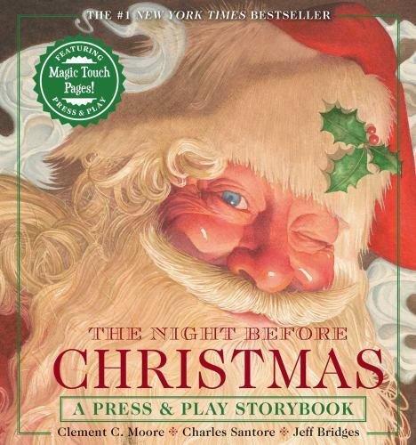 The Night Before Christmas Press and Play Story- hardcover, 9781604339895, Moore