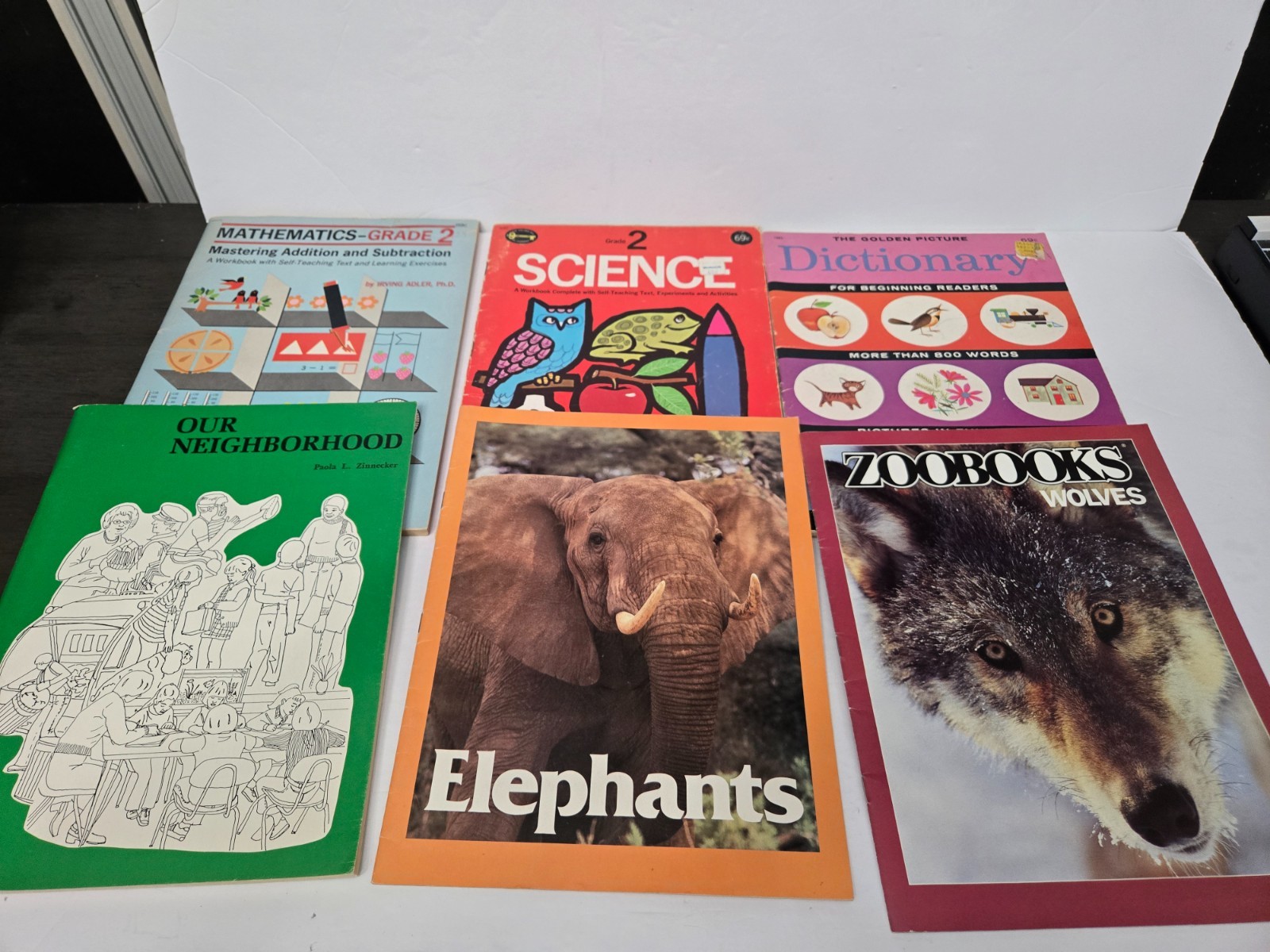 Pre-School and Elementary School Activity Books- Lot of 18- None of Pages Used