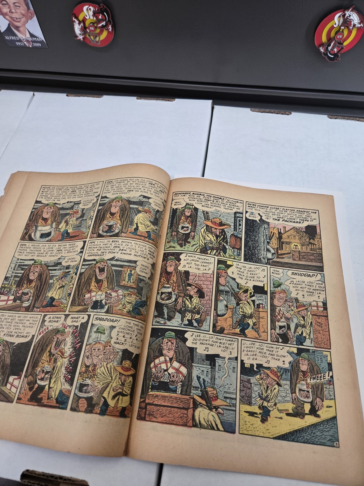 MAD Magazine #1 OCT-NOV 1952 EC COMICS TALES CALCULATED TO DRIVE YOU MAD COMIC’S