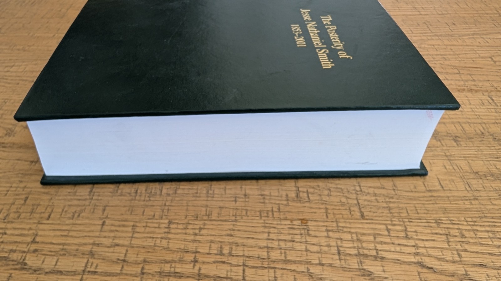 The Posterity of Jesse Nathaniel Smith 1853-2001 Green Hardcover 2001 Mormon