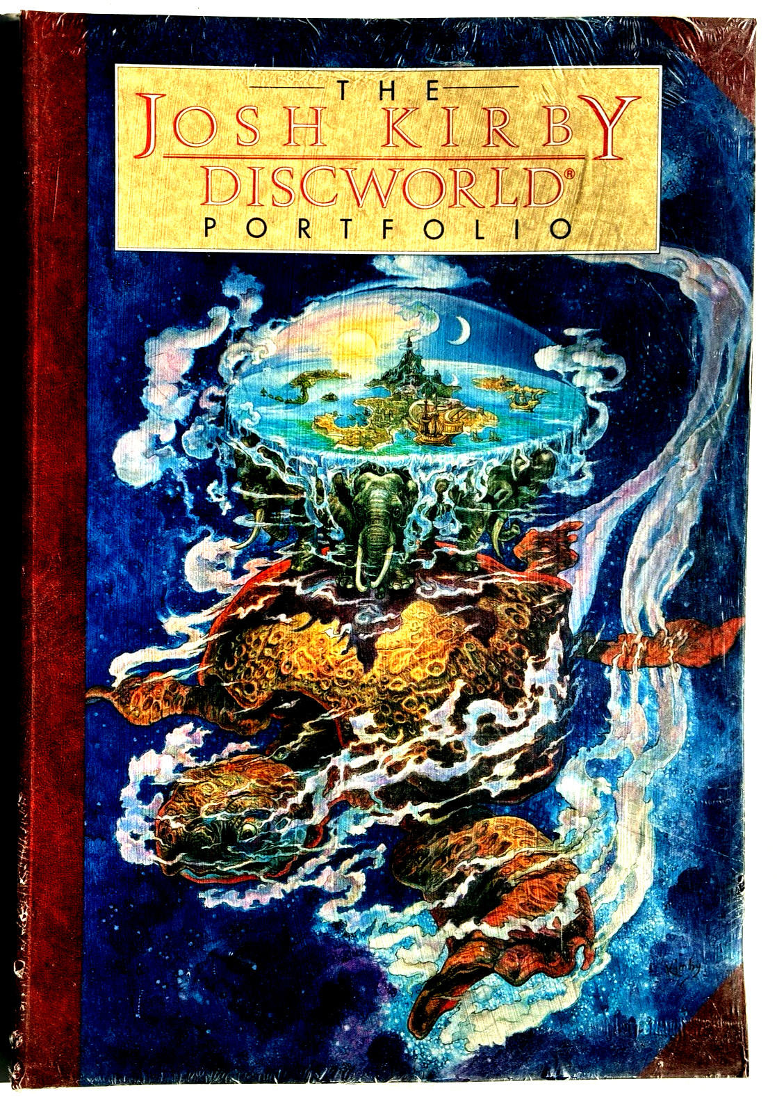 Josh Kirby Discworld Portfolio 1st Print 2001 Paperback in ORIGINAL SHRINK-WRAP