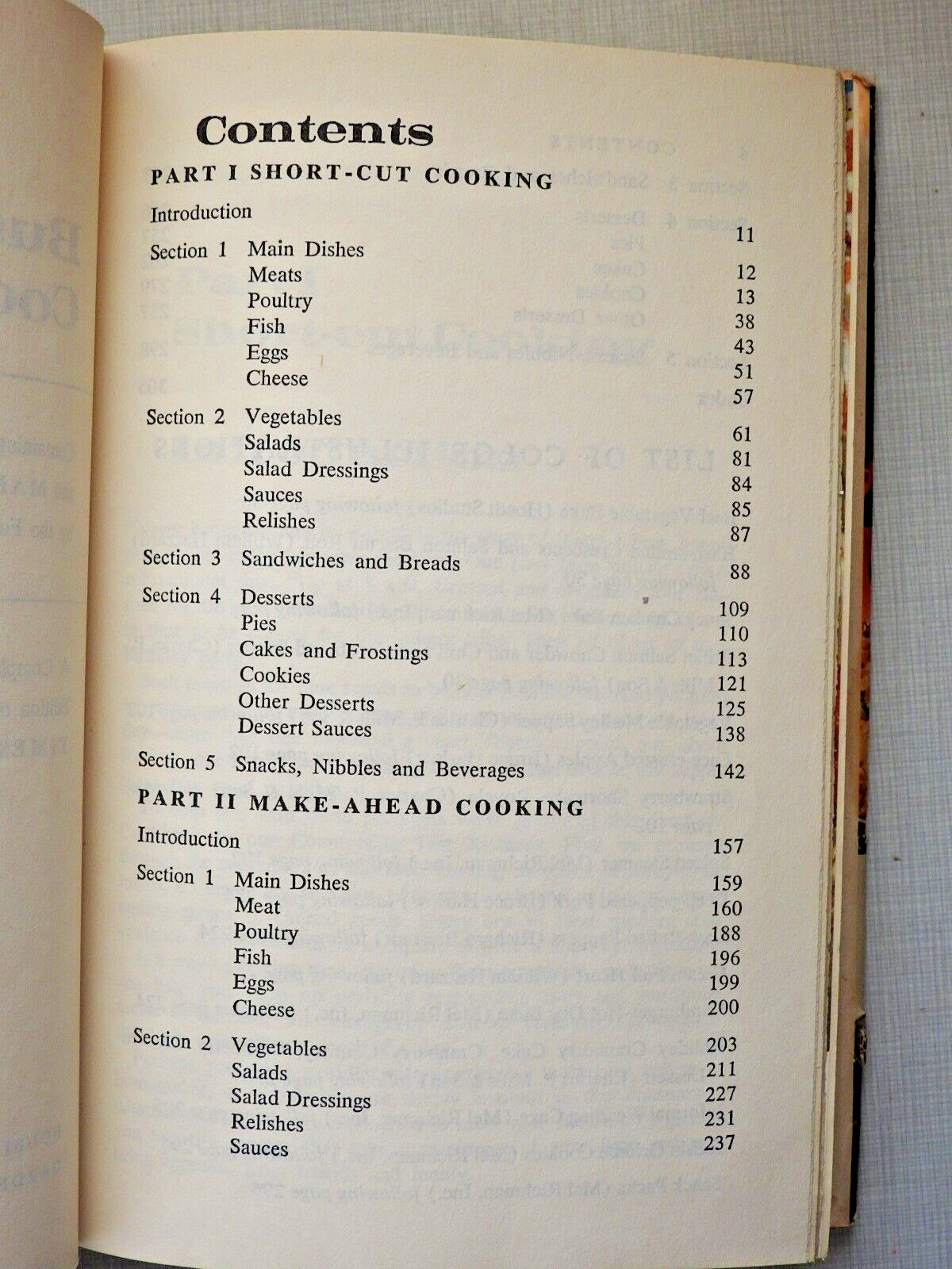 1971 Busy Woman’s Cookbook by Farm Journal Short-Cut & Make-Ahead Cooking