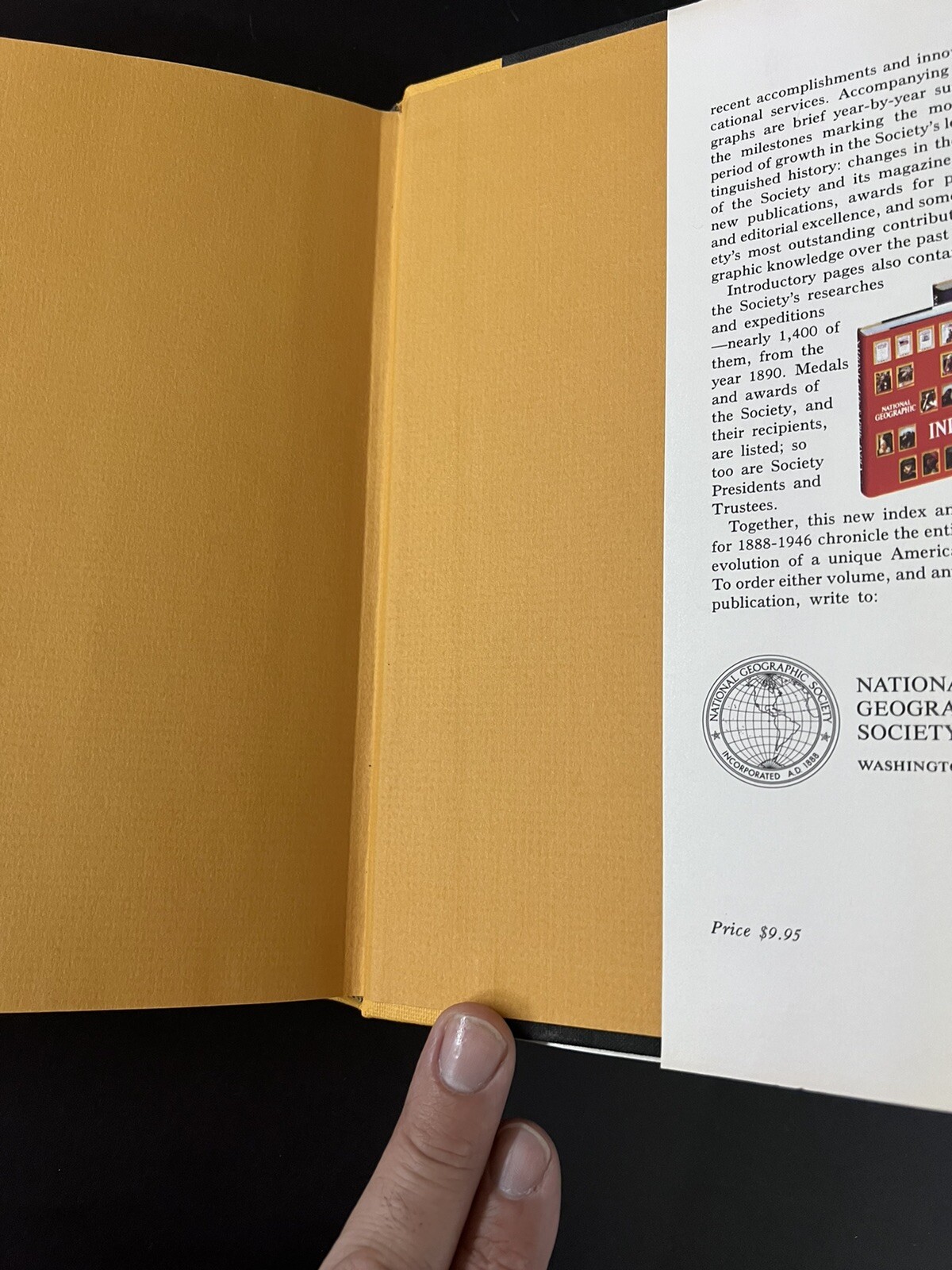 National Geographic Index – 1947-1976 (1977, Hardcover, Dust Jacket)