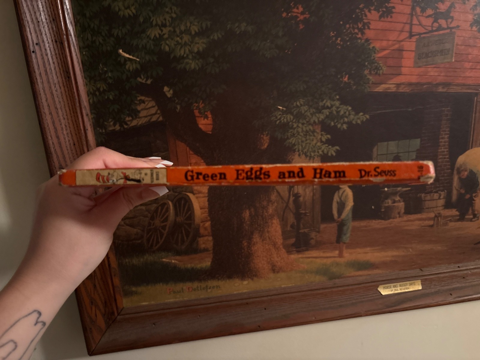 Green Eggs and Ham By Dr Seuss 1960 1st Edition HB