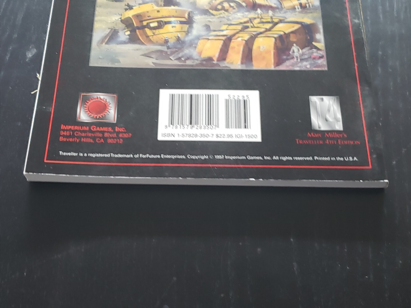 Marc Miller’s Traveller EMPEROR’S ARSENAL 4th Edition Softcover