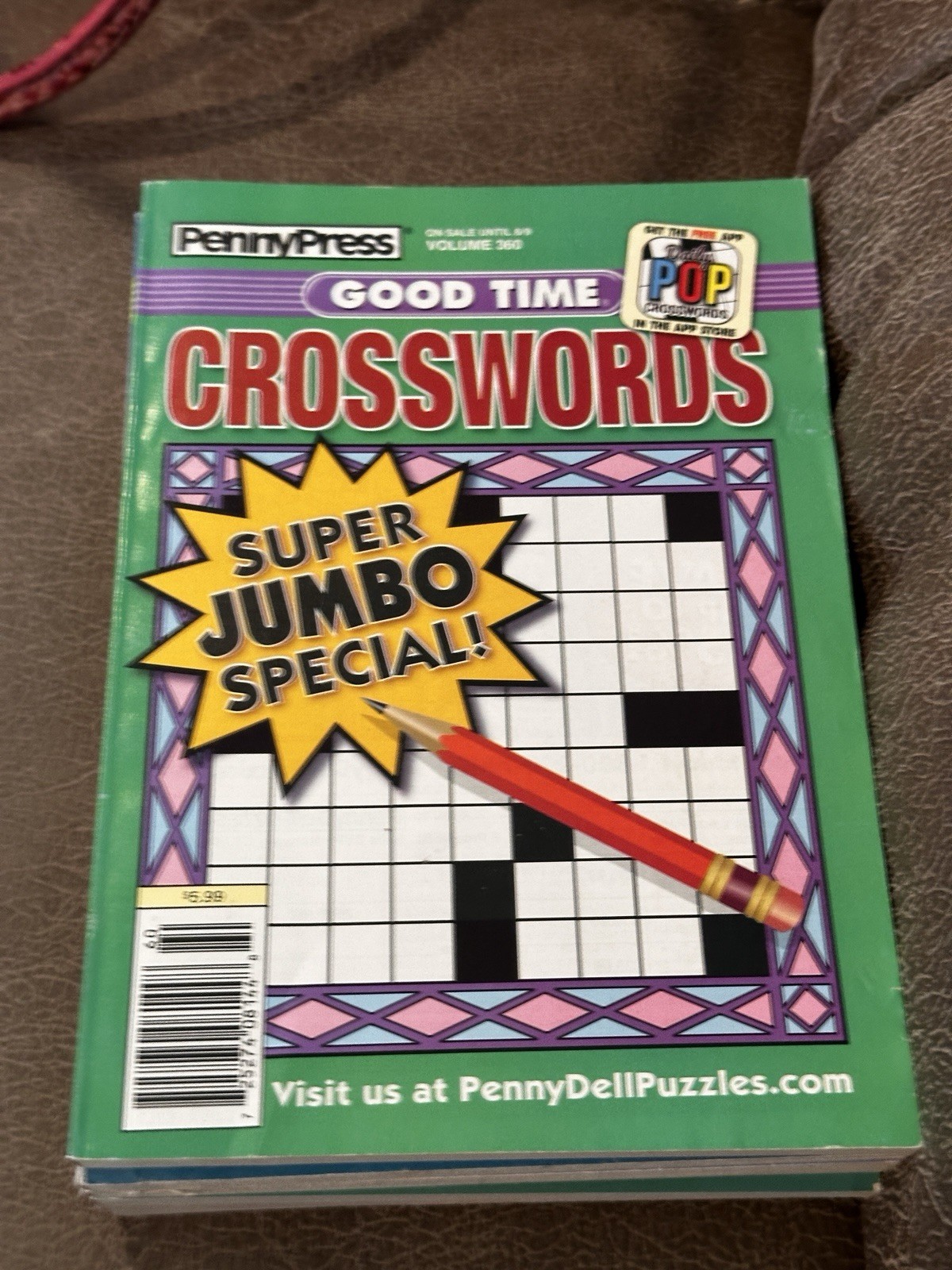 Lot of 10 All Easy Dell Penny Press ALL EASY Crossword Puzzle Books UNSORTED