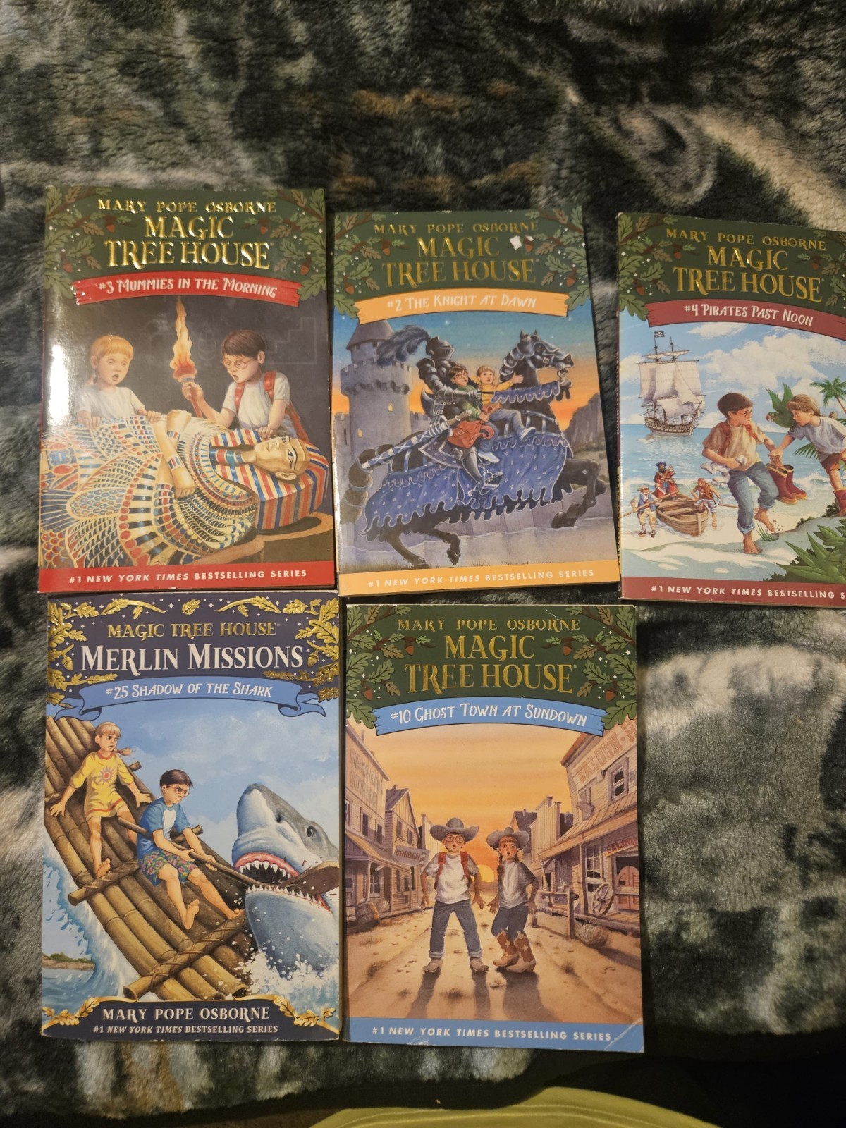 Magic Tree House Series Mary Pope Osborne Lot of 5 Paperback Books