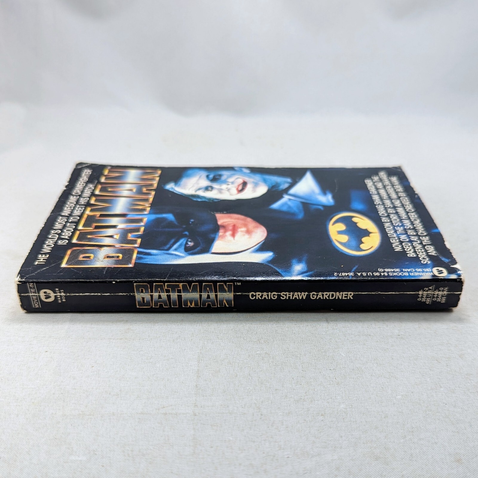 Batman by Craig Shaw Gardner Novelization (Warner Books, 1989) VTG Movie Tie-in