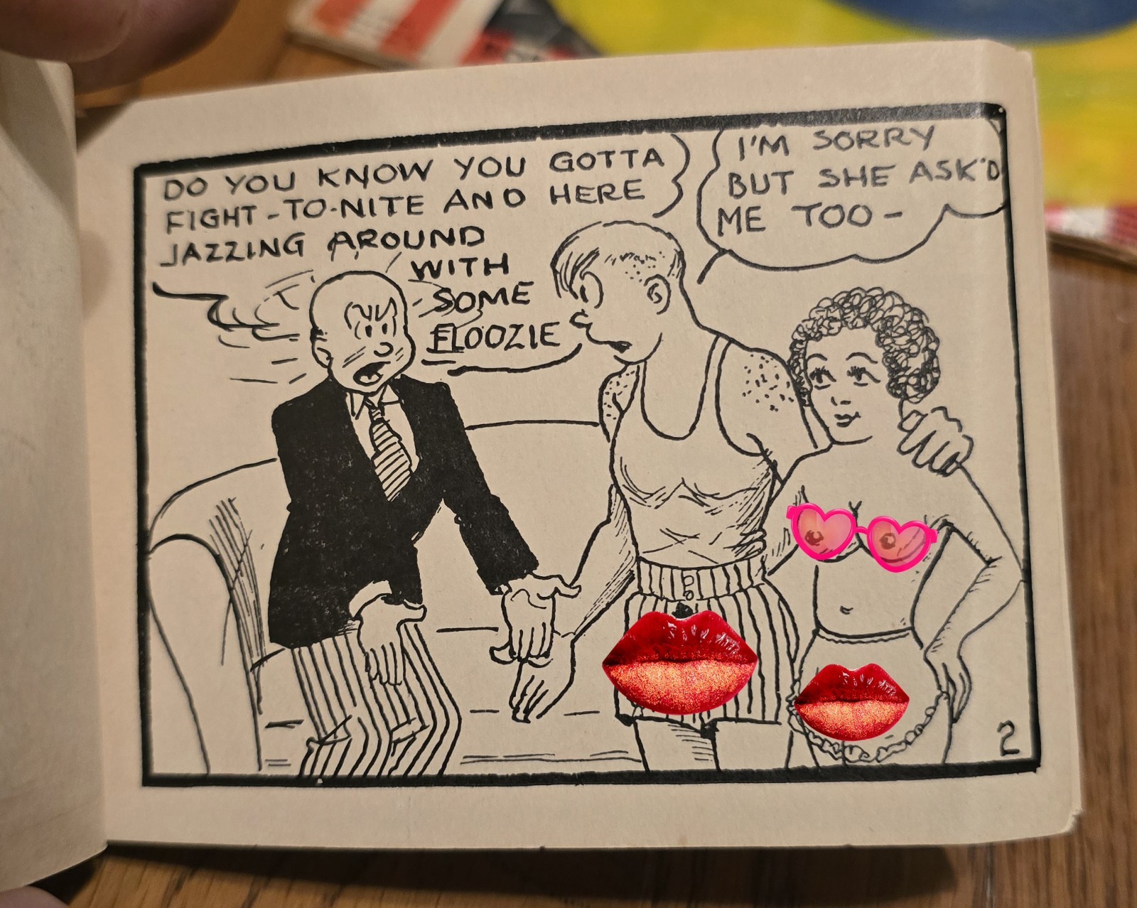 Joe Palooka With Knobby Tijuana Bible