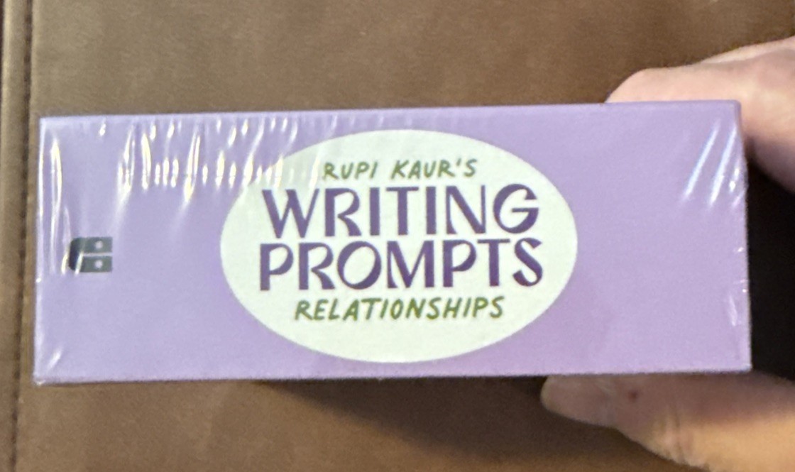 Rupi Kaur’s Writing Prompts Relationships 70 Cards Reflection Journaling Unopene