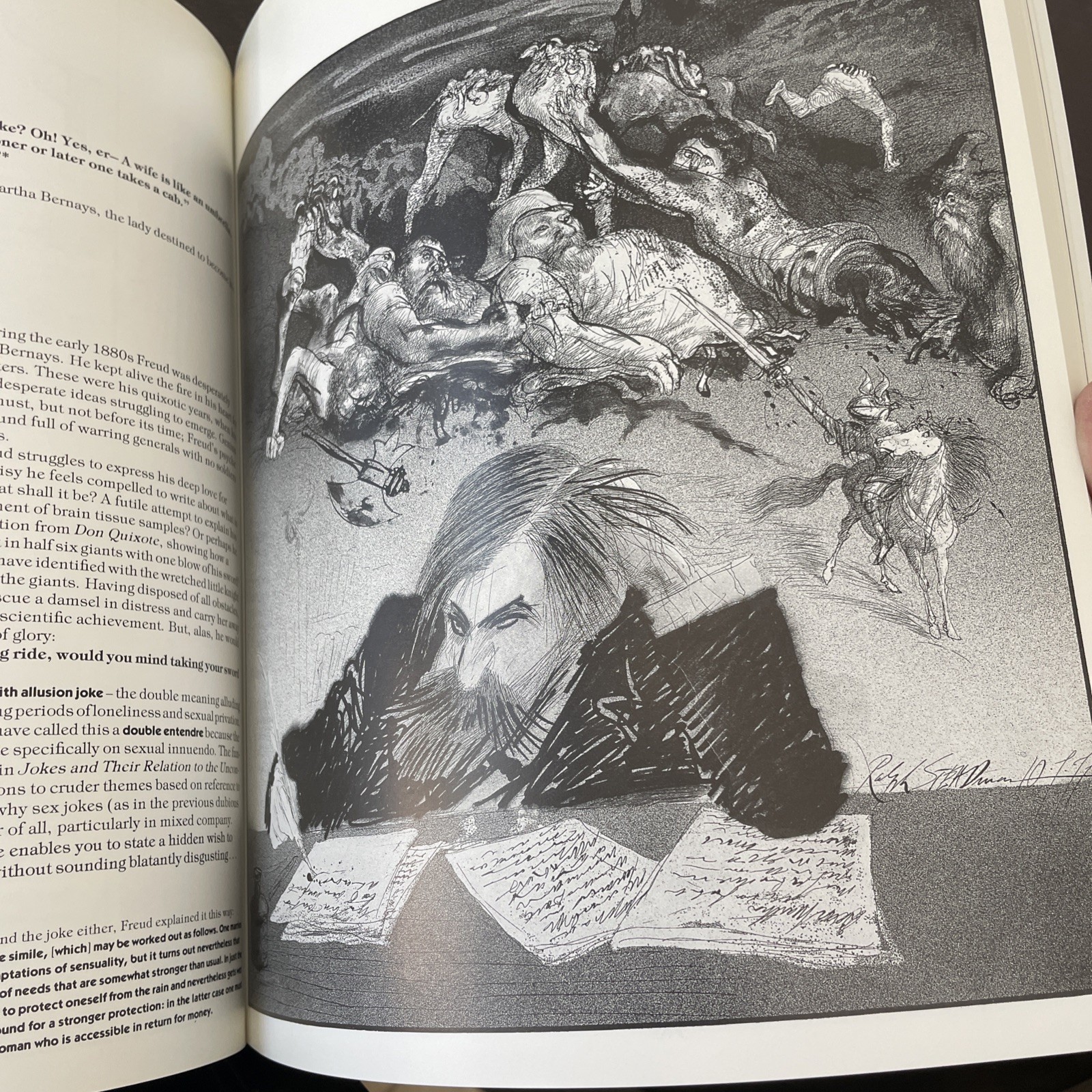 Sigmund Freud by Ralph Steadman: New