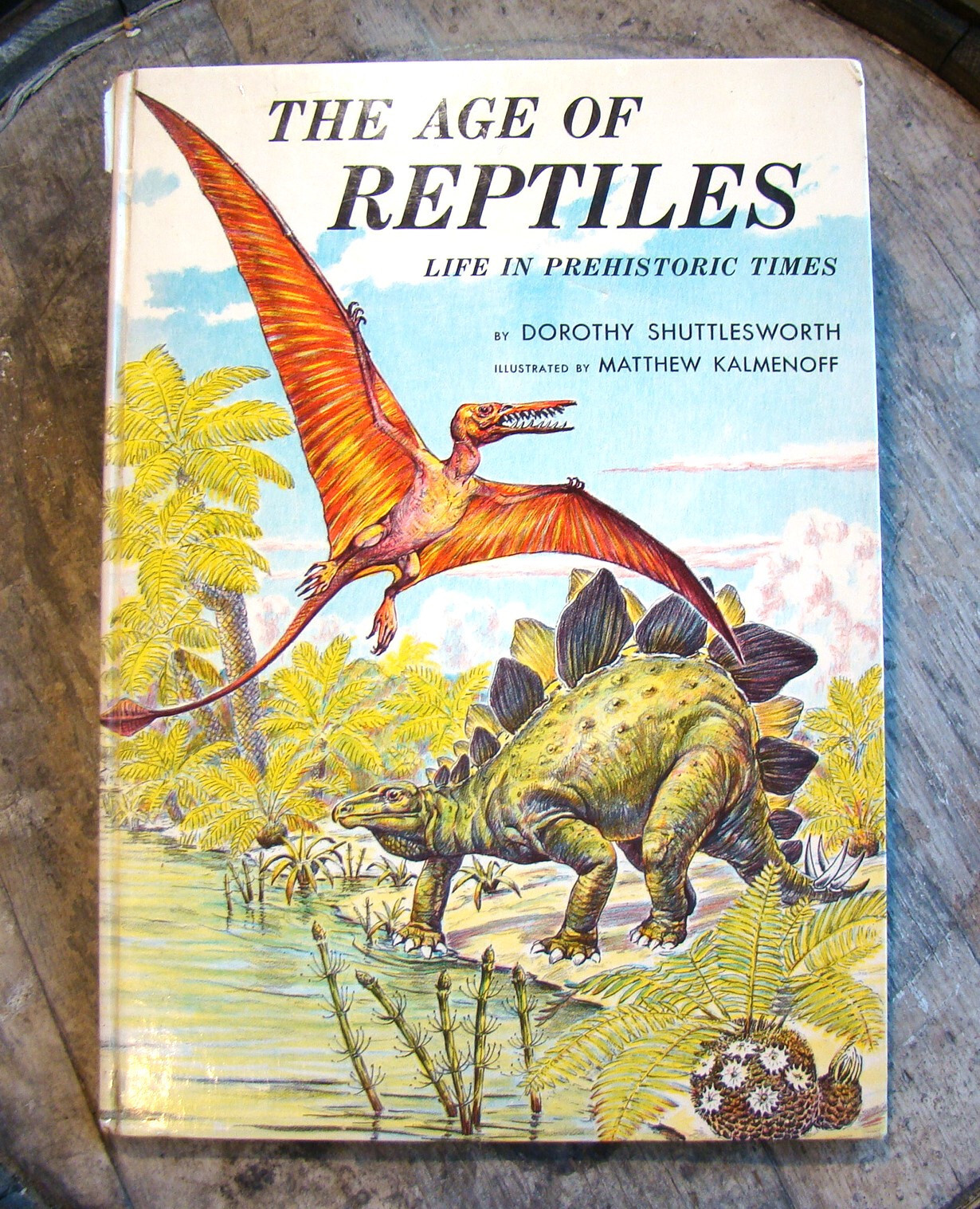 The Age Of Reptiles ~1958 HC~ Shuttlesworth Children’s Prehistoric Dinosaurs 🦖