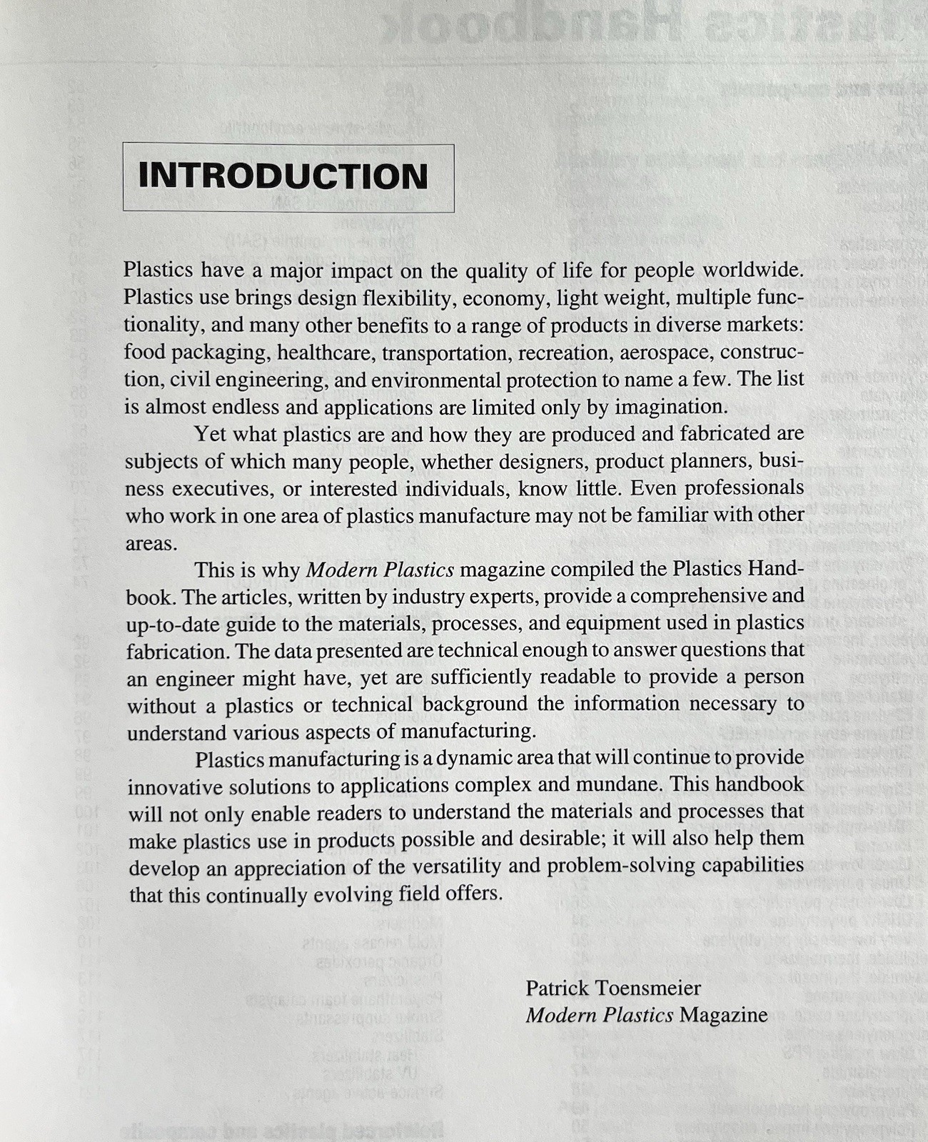 Modern Plastics Magazine Encyclopedia Handbook HC 1994 Illustrated