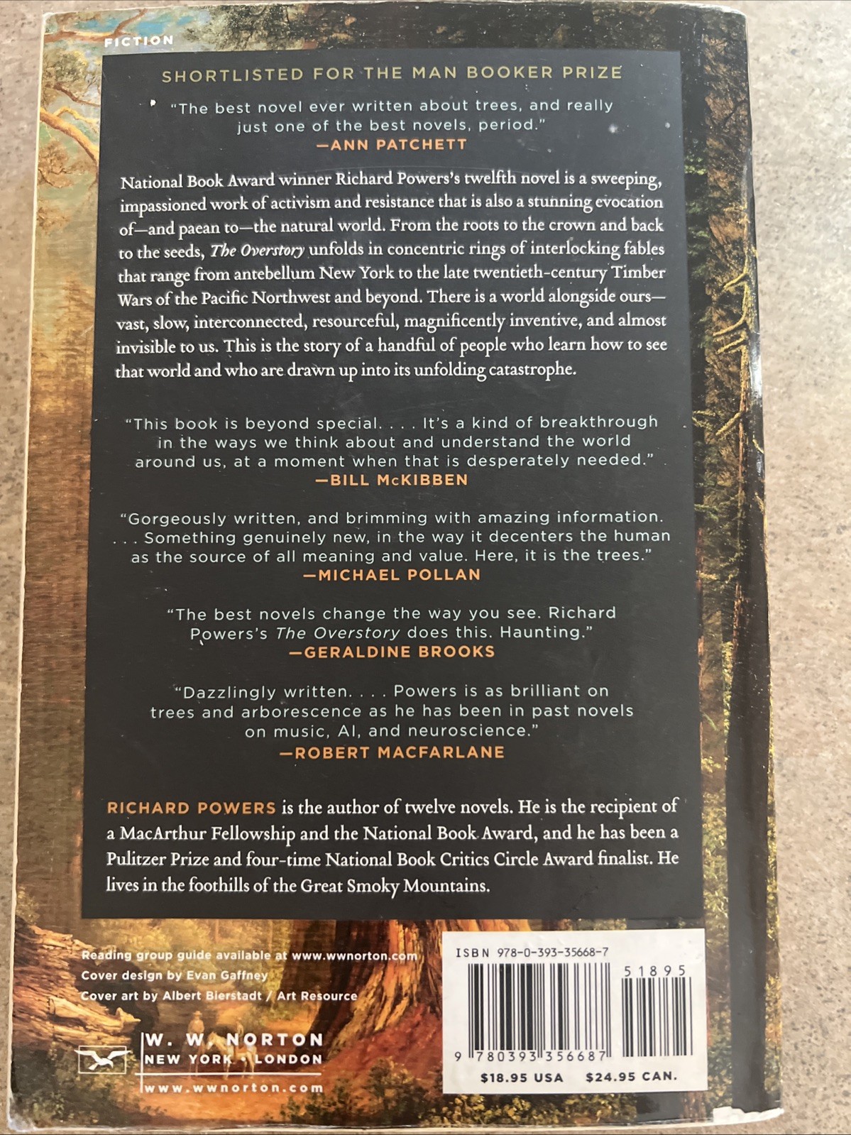 The Overstory: A Novel – Paperback By Powers, Richard – ACCEPTABLE