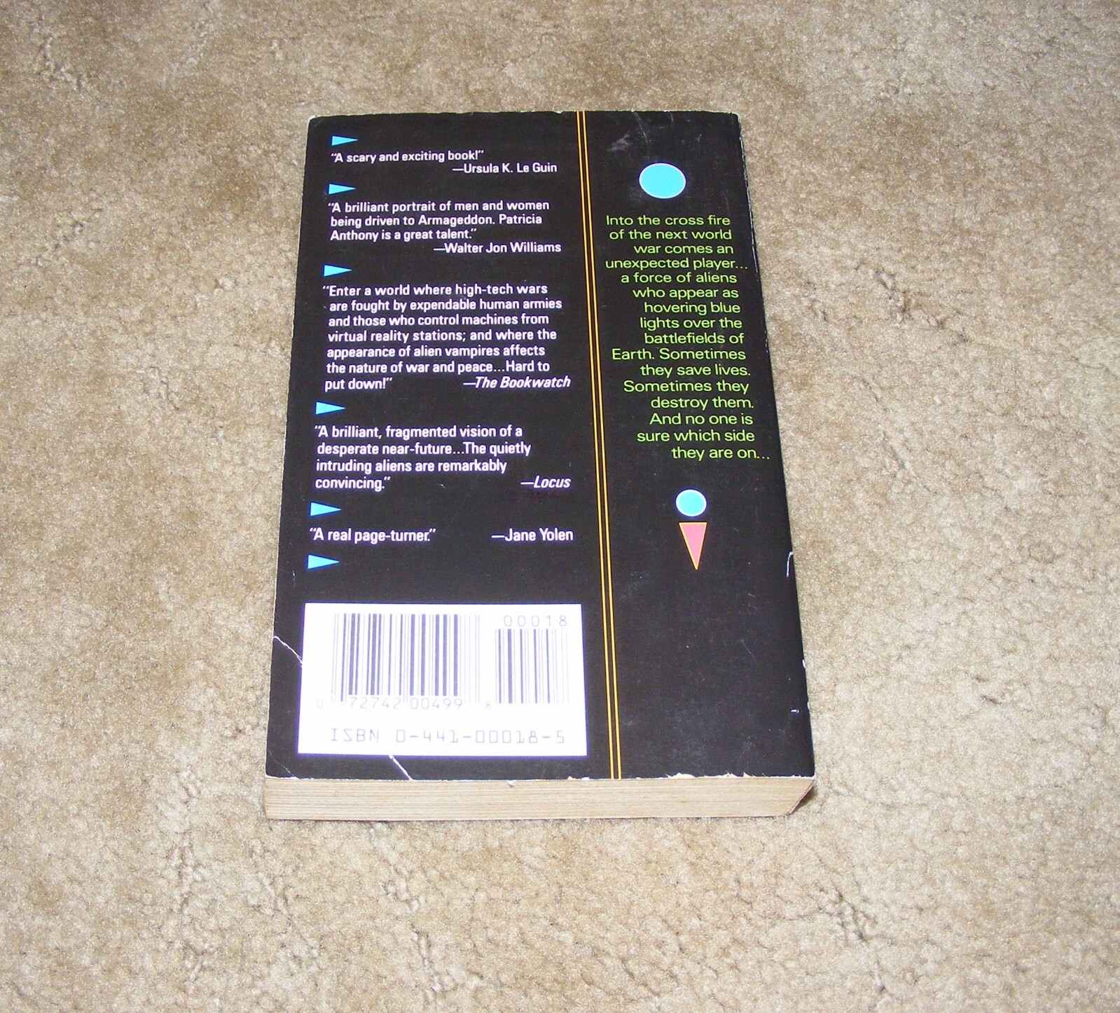 Cold Allies by Patricia Anthony (1994 Paperback)