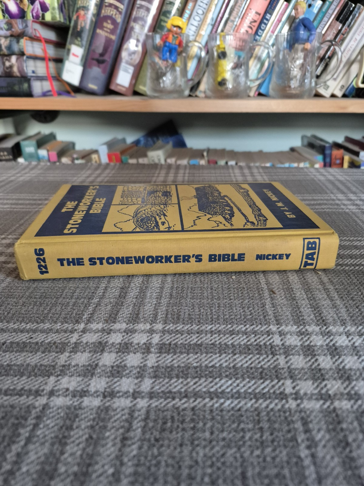 THE STONEWORKERS BIBLE, J. M. NICKEY HB BOOK 1979 292 PAGES